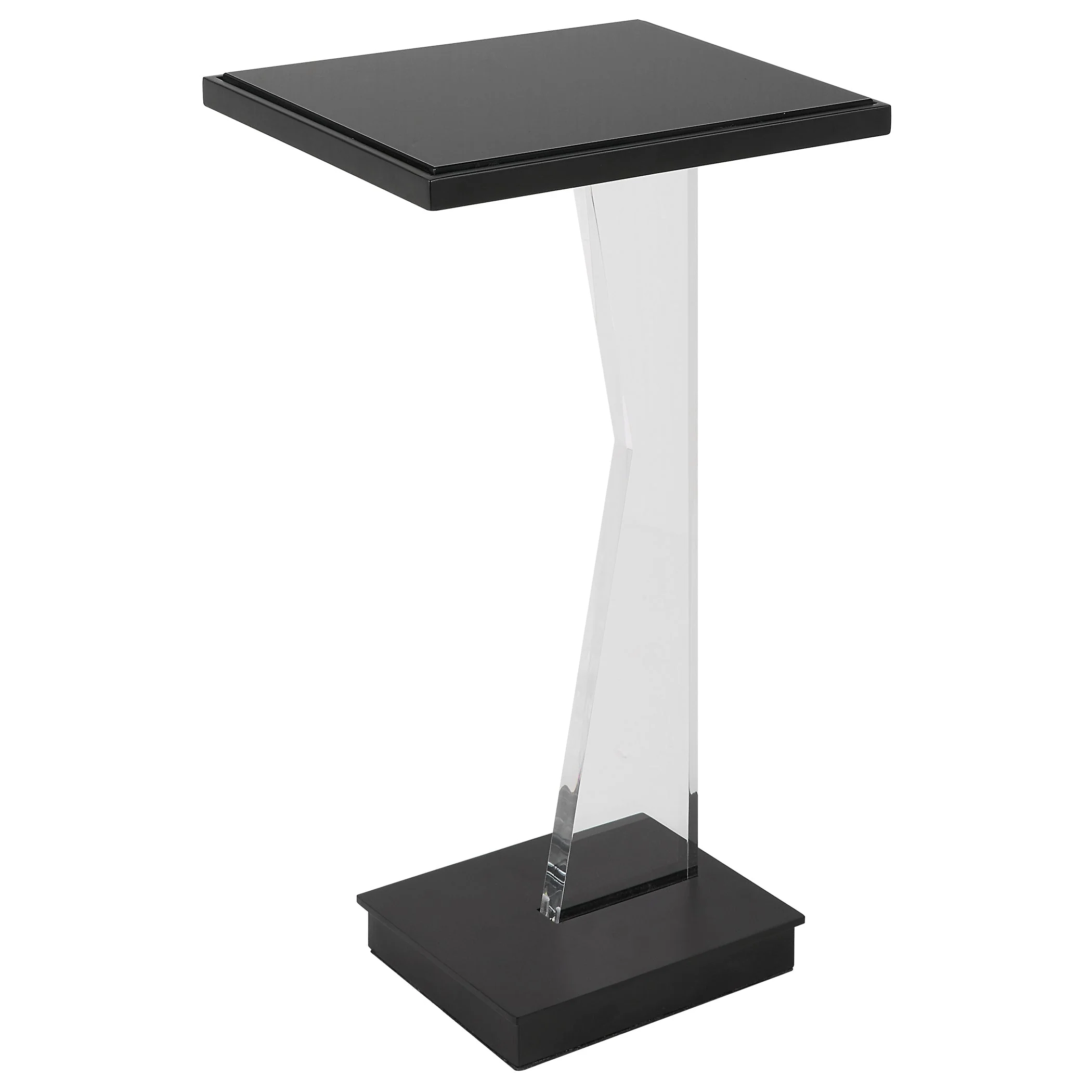 Uttermost Angle Contemporary Accent Table - Image 5