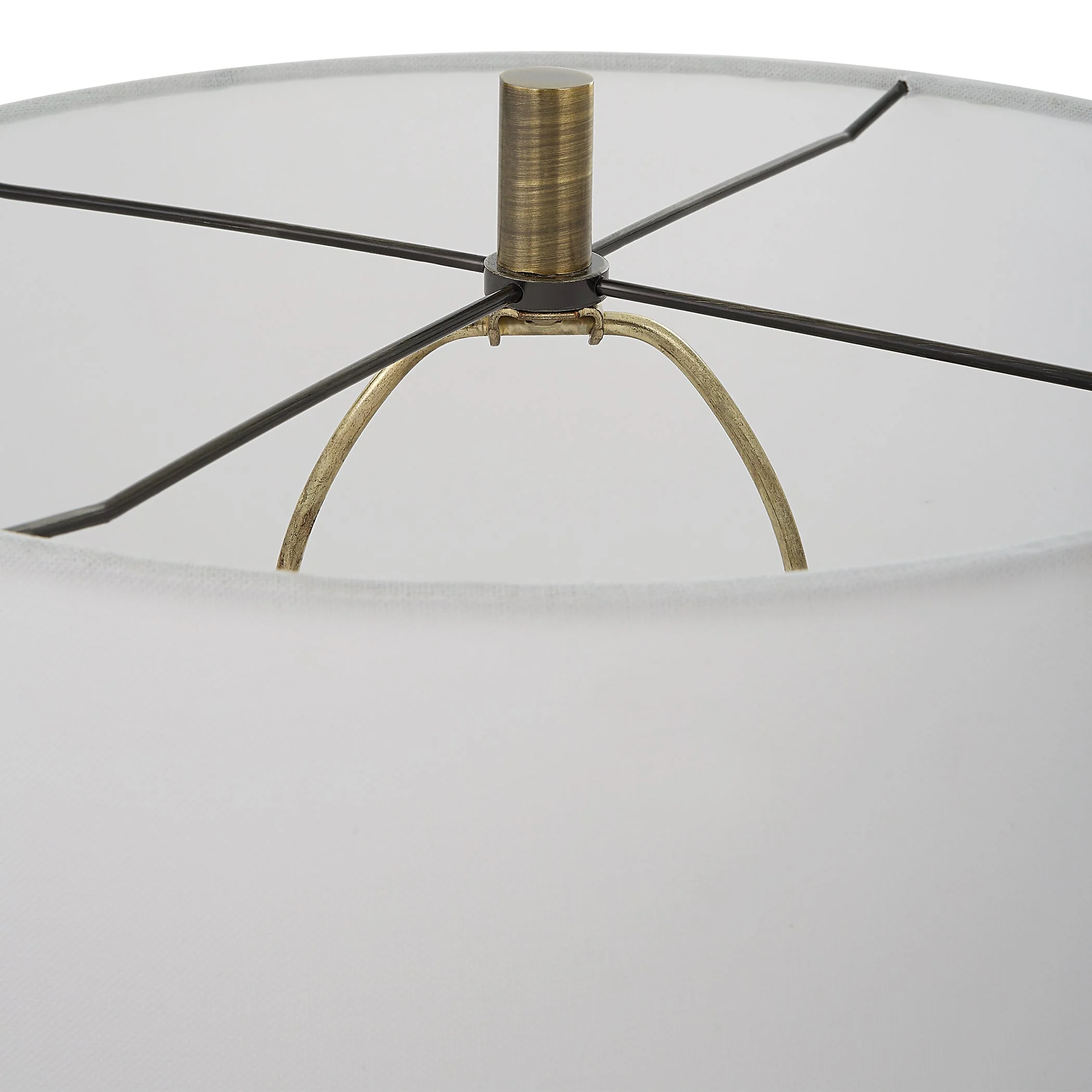 Uttermost Annora Glossy White Table Lamp - Image 6