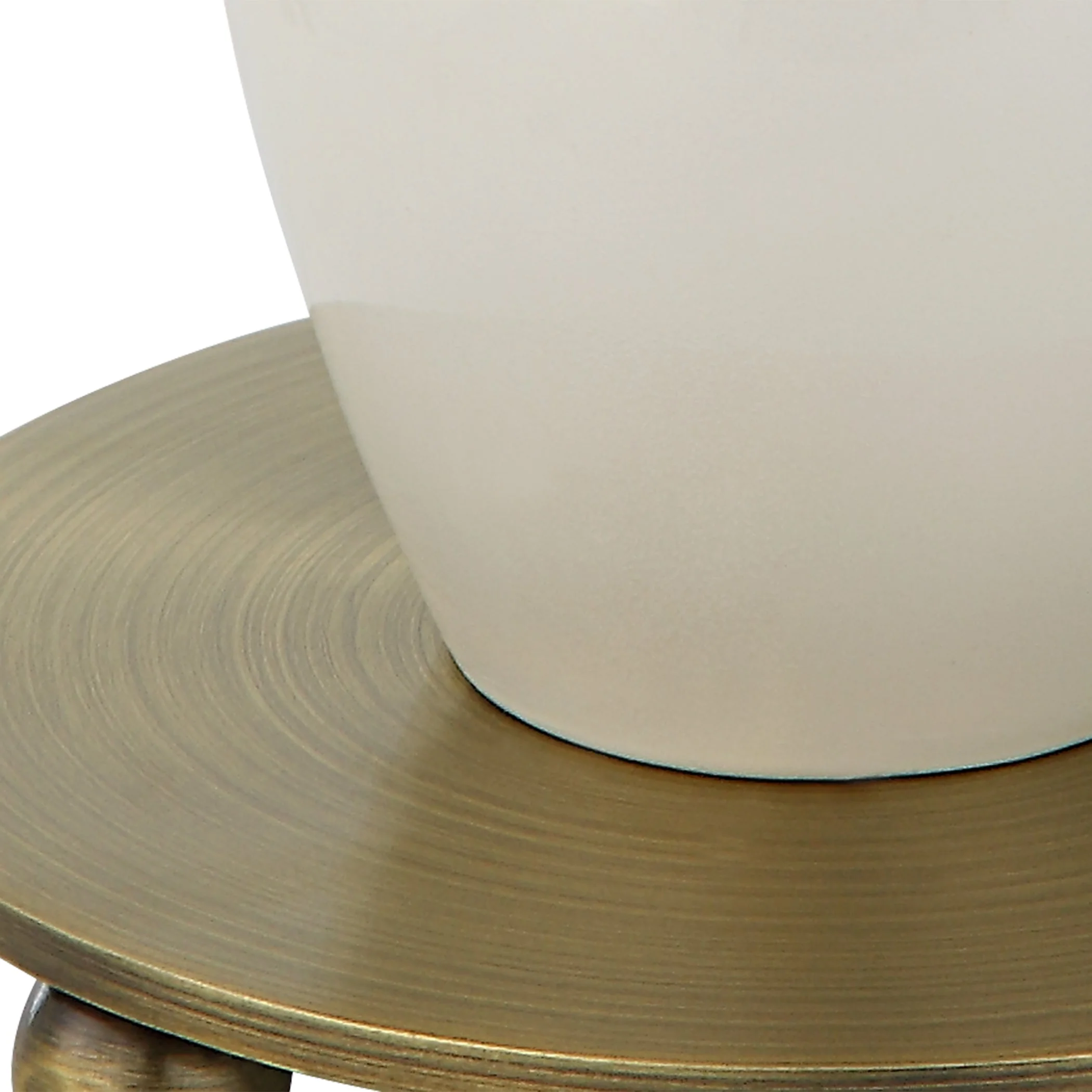Uttermost Annora Glossy White Table Lamp - Image 7