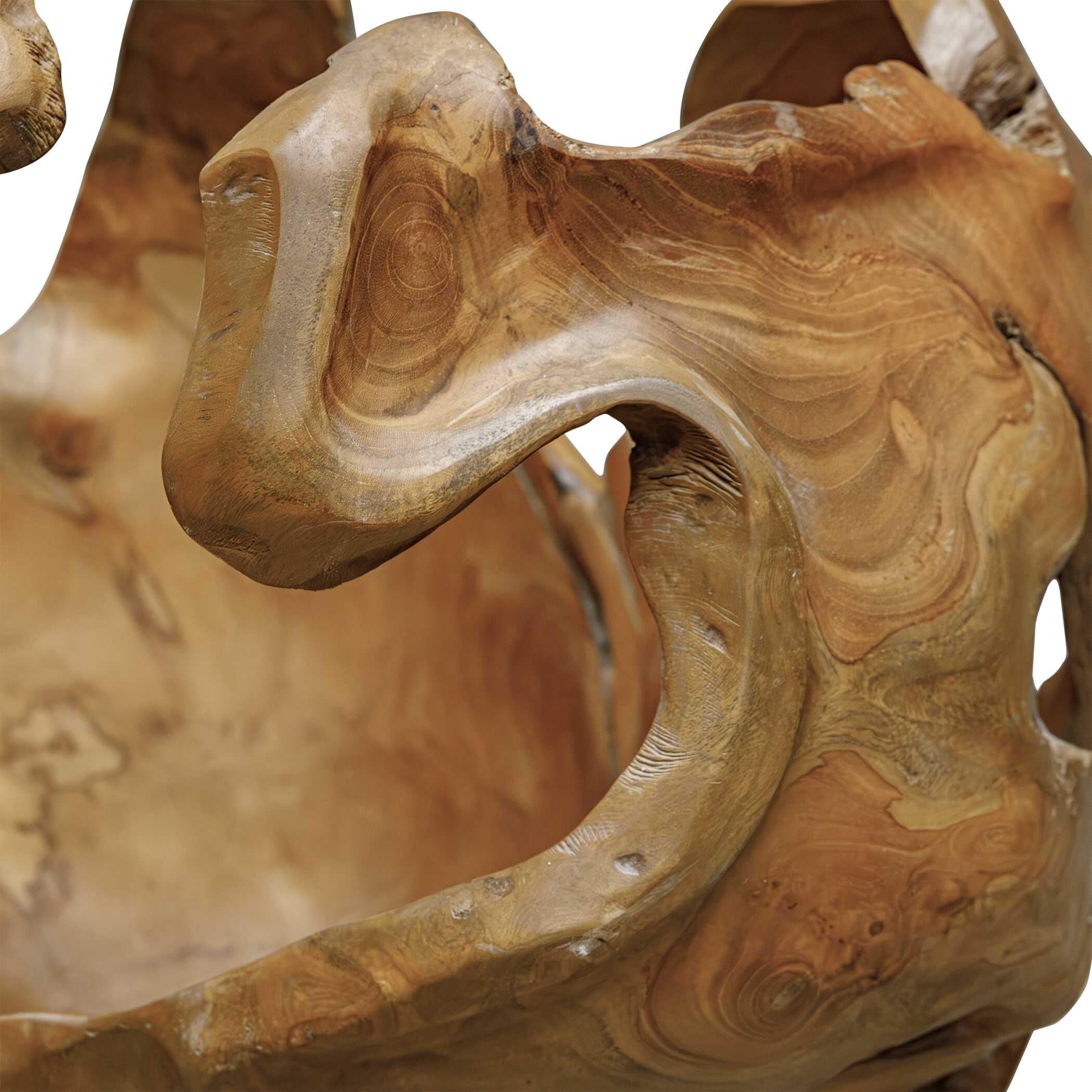 Uttermost Arbor Crest Indoor-Outdoor Teak Bowl - Image 5