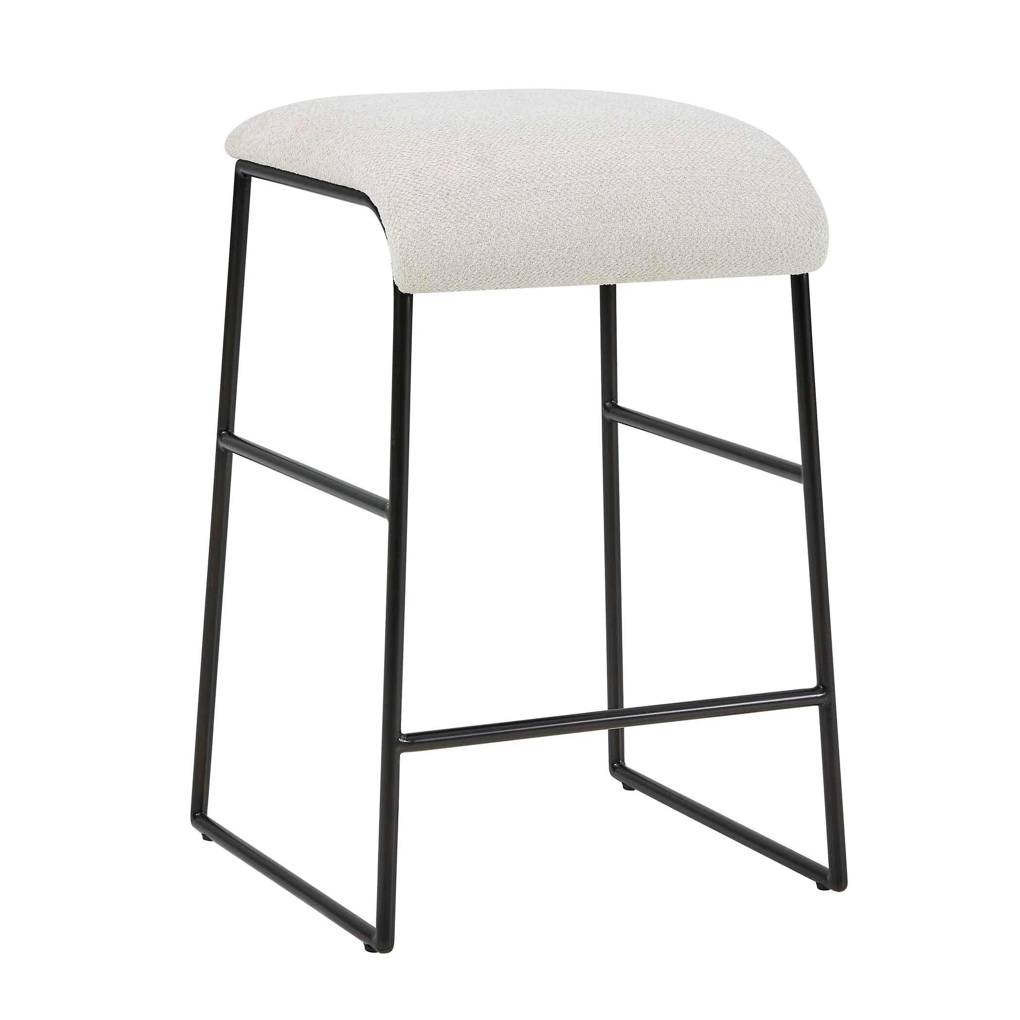 Uttermost Arcane Ecru Counter Stool - Image 4