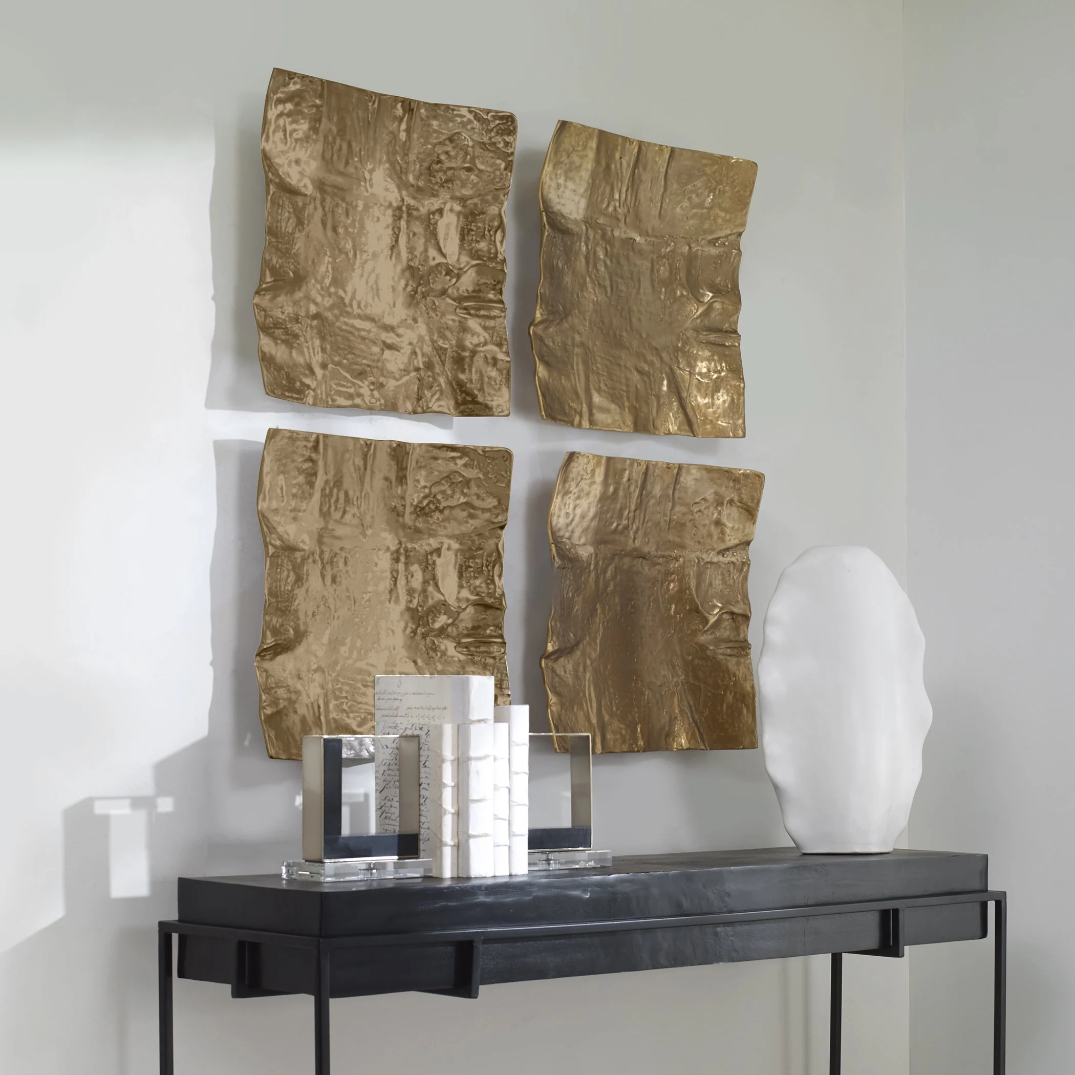 Uttermost Archive Brass Wall Decor - Image 4