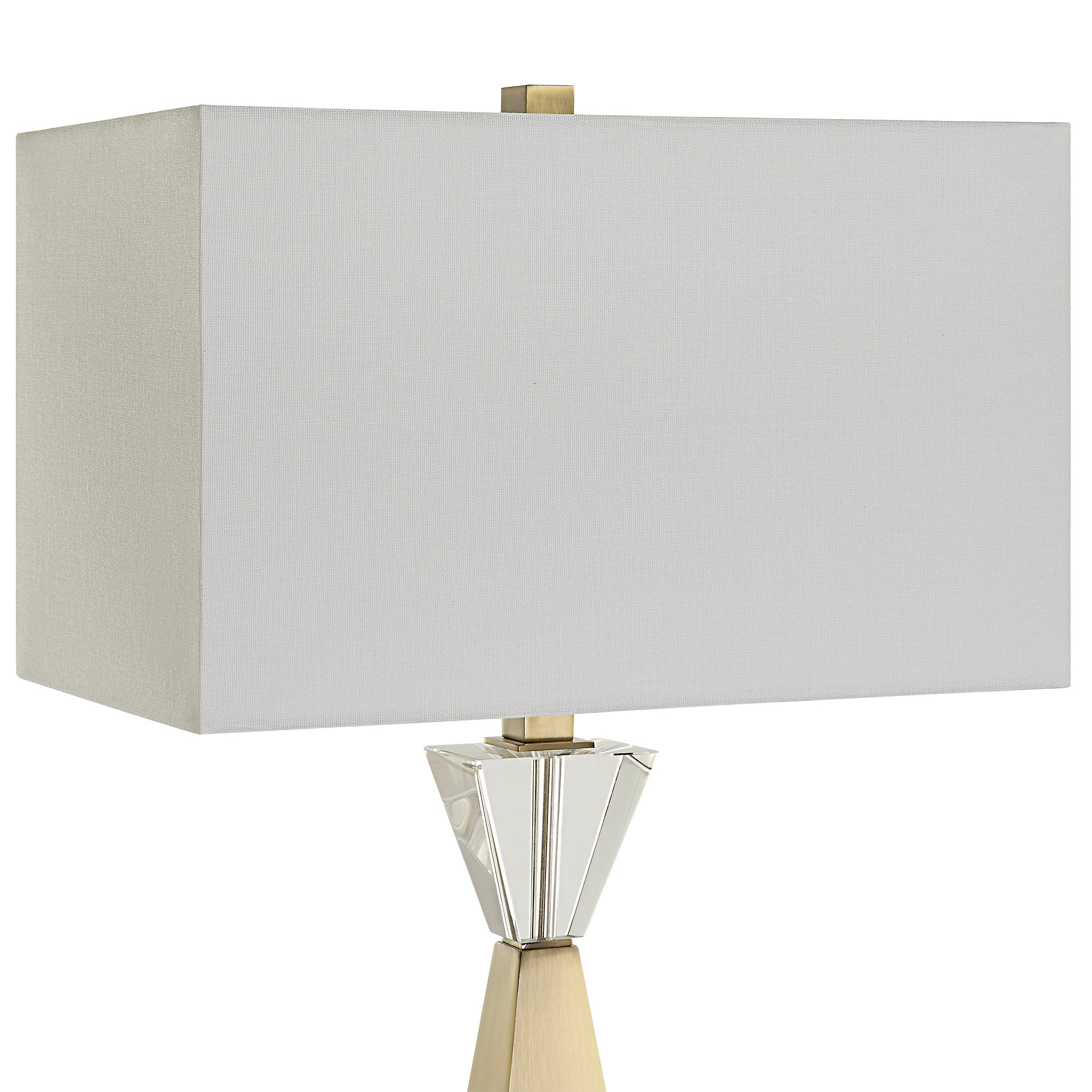 Uttermost Arete Modern Brass Table Lamp - Image 5