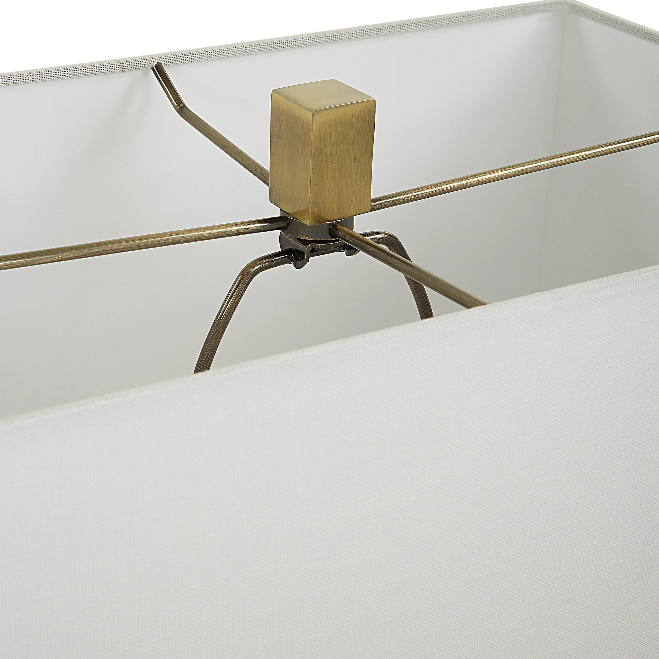 Uttermost Arete Modern Brass Table Lamp - Image 6