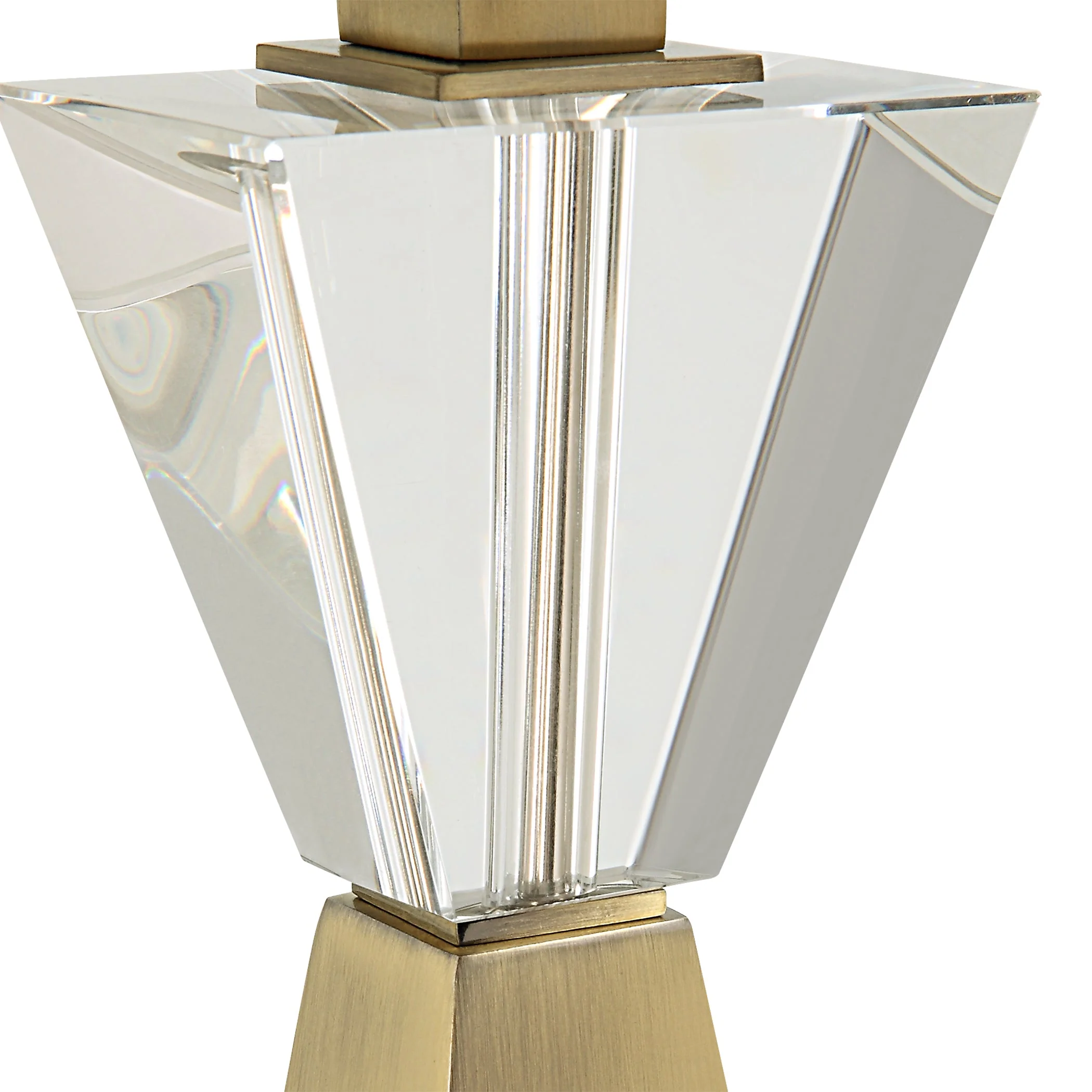 Uttermost Arete Modern Brass Table Lamp - Image 7