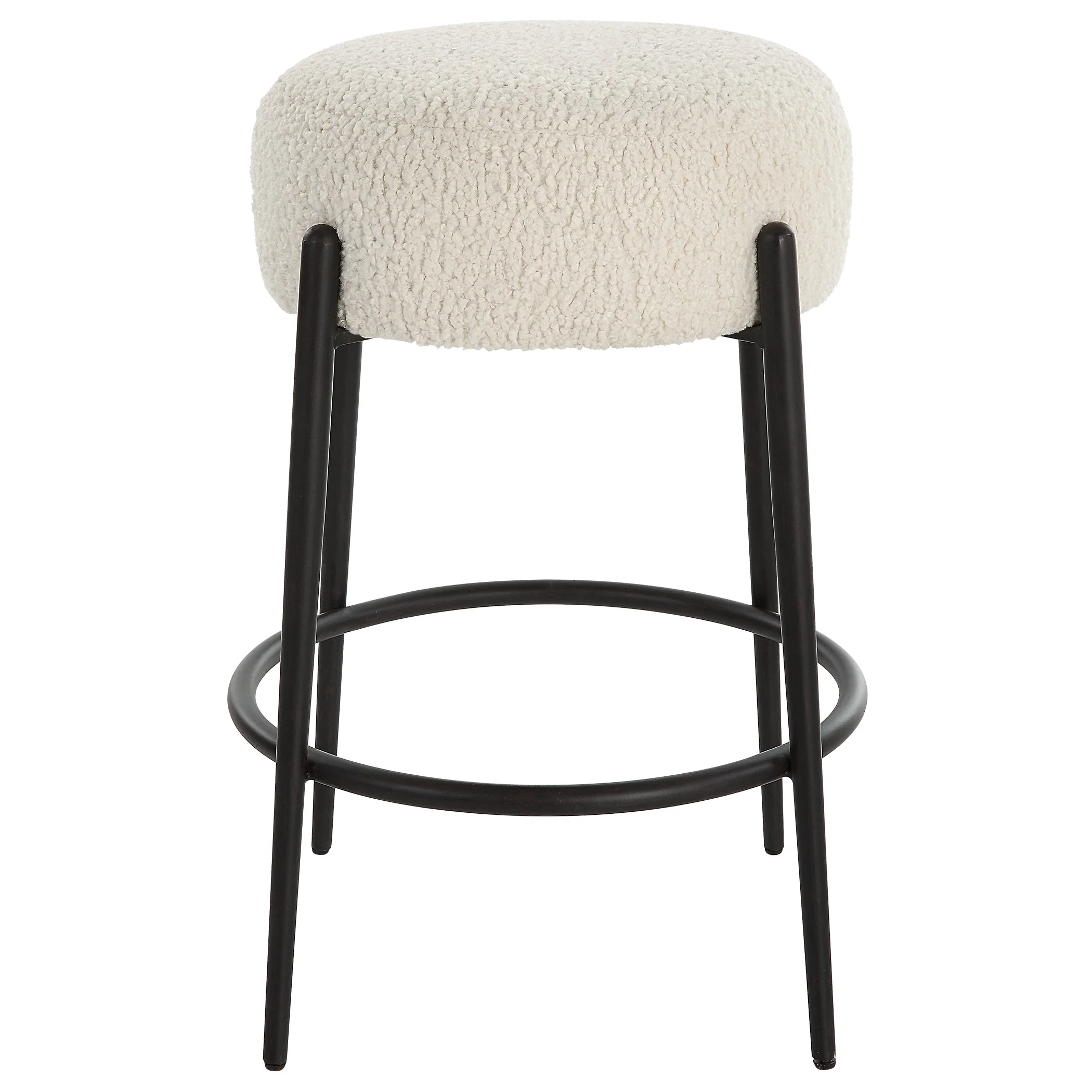 Uttermost Arles Plush Counter Stool - Image 5