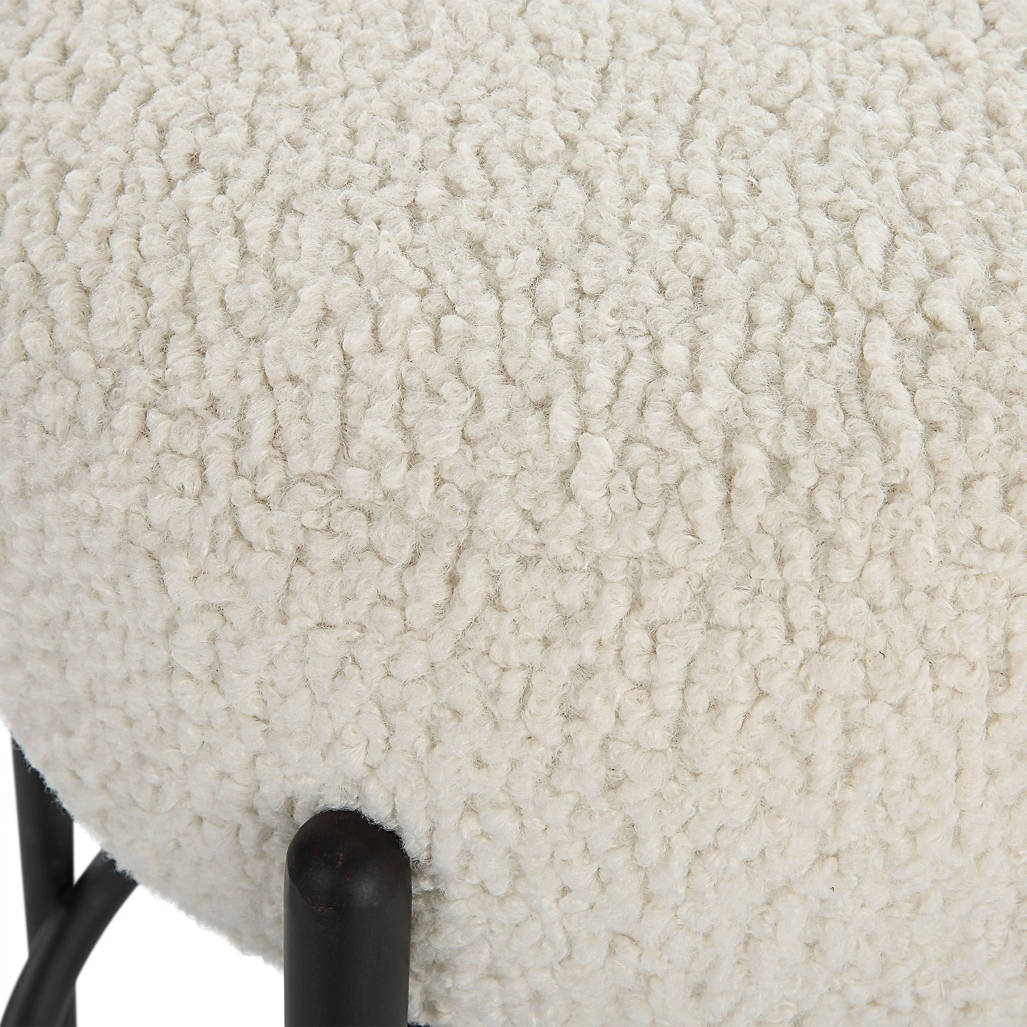 Uttermost Arles Plush Counter Stool - Image 6
