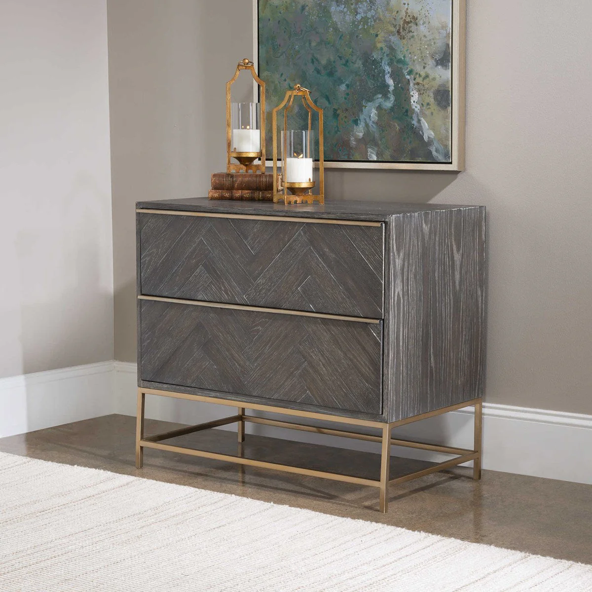 Uttermost Armistead 2 Drawer Chest - Image 4
