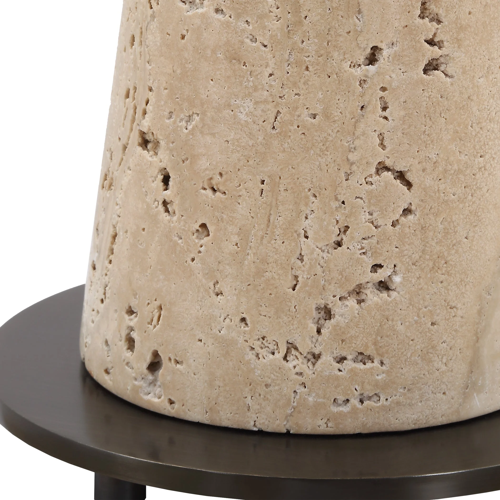 Uttermost Arthur Crystal Drink Table - Image 4
