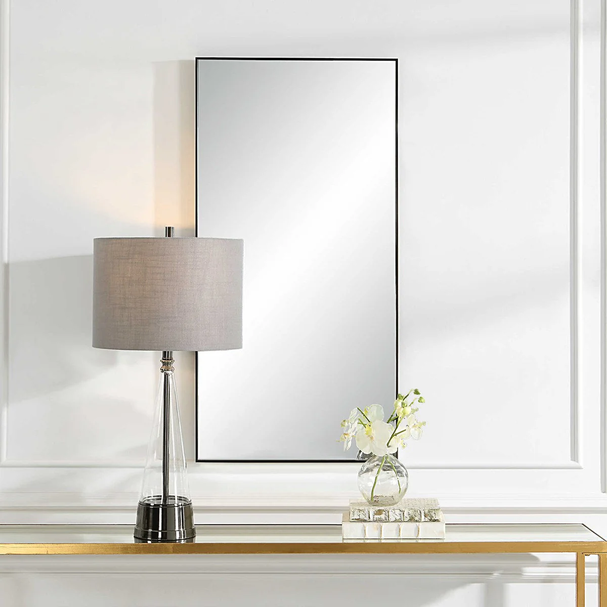 Asher Mirror - Black - Image 2