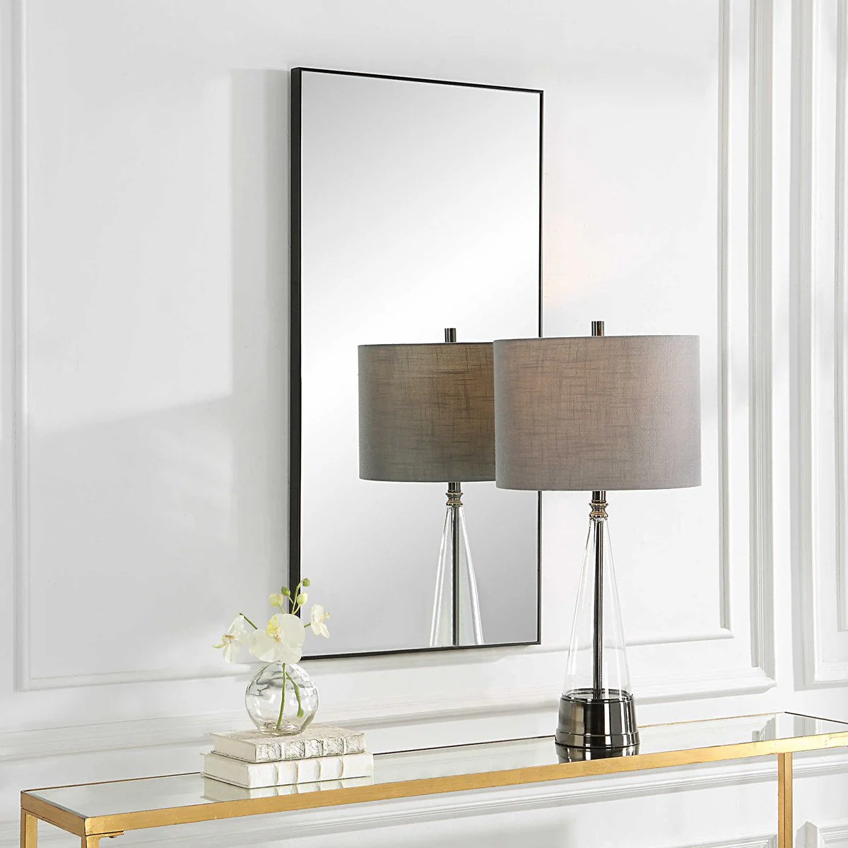 Asher Mirror - Black - Image 3