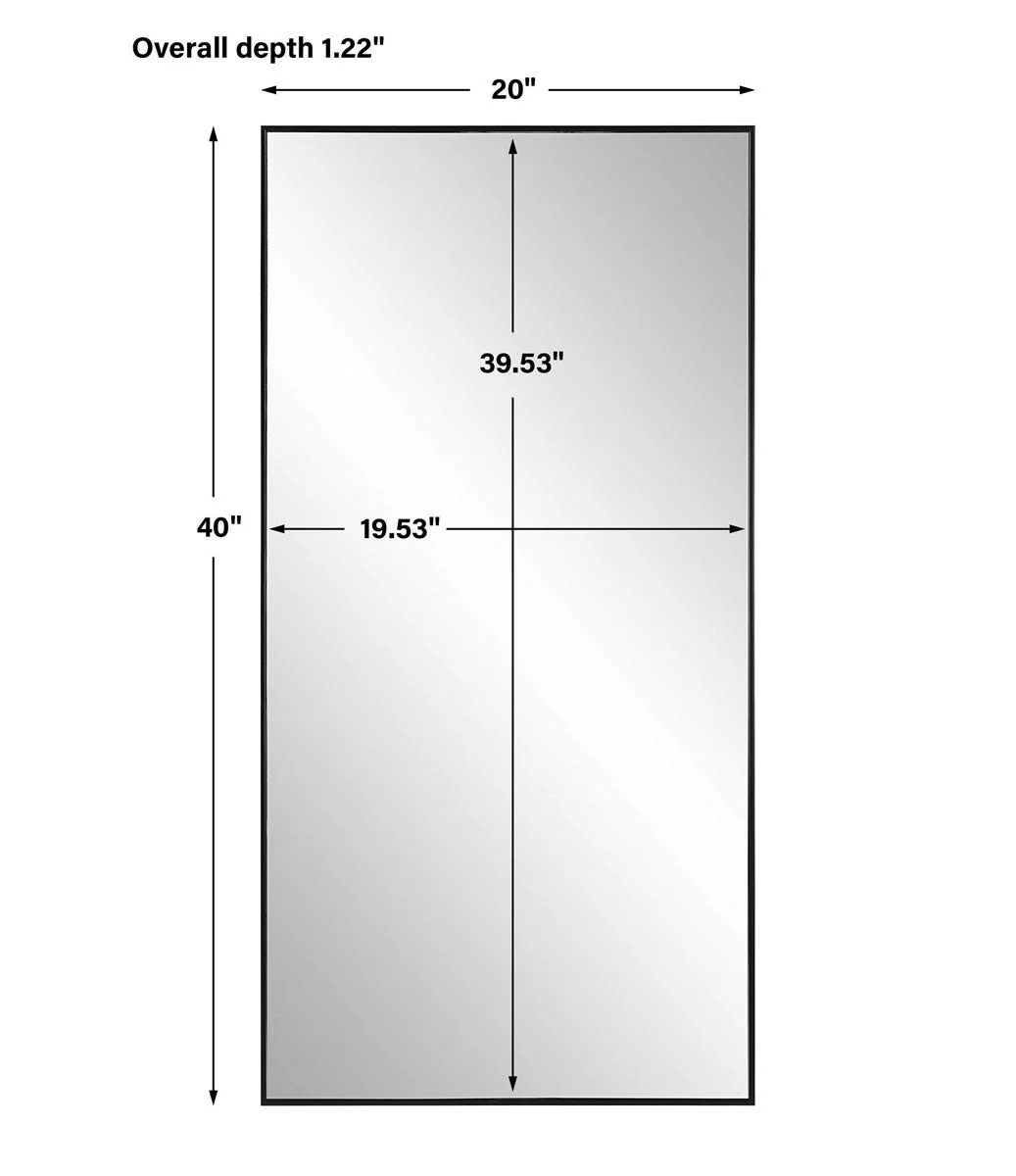 Asher Mirror - Black - Image 6