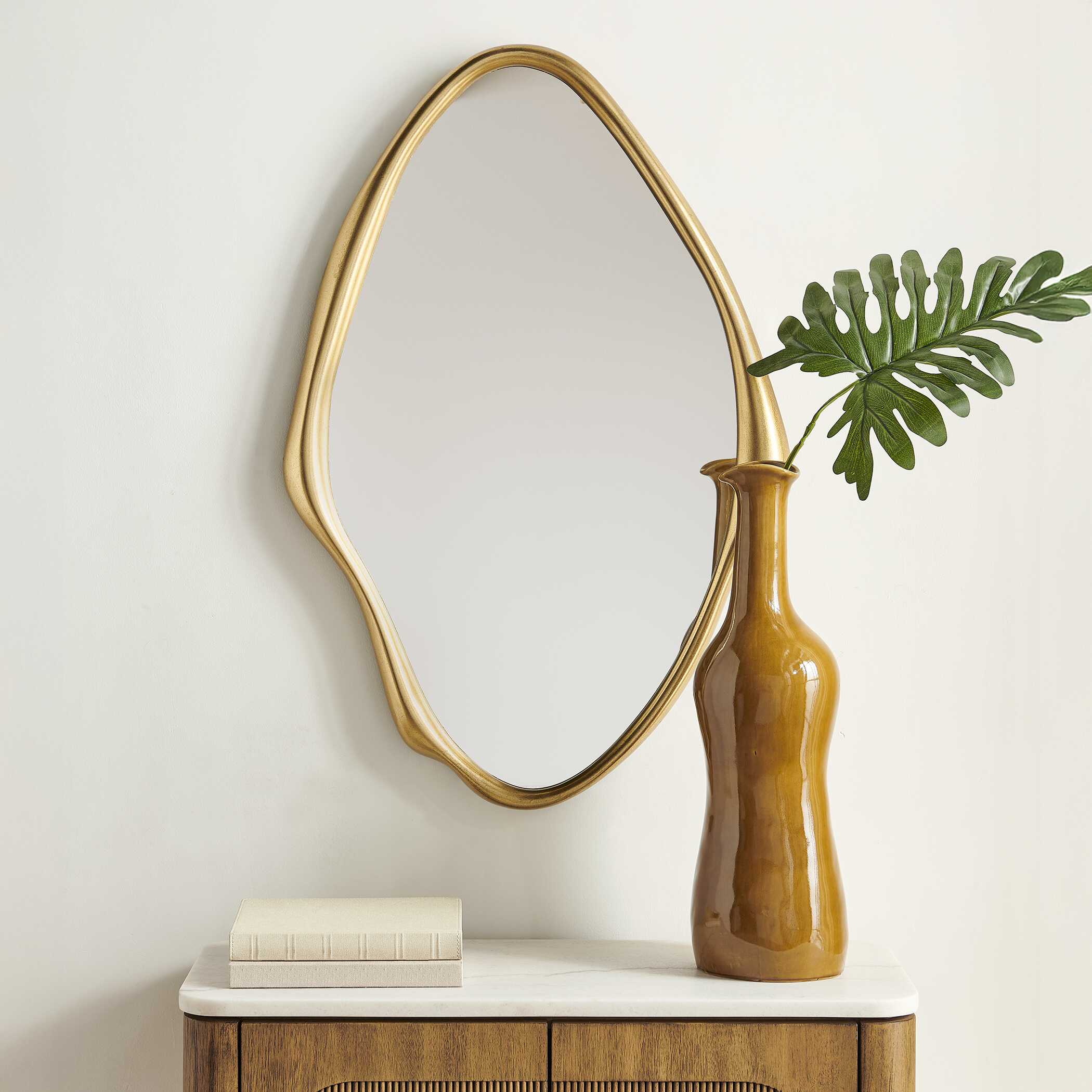 Uttermost Aster Abstract Gold Mirror - Image 3
