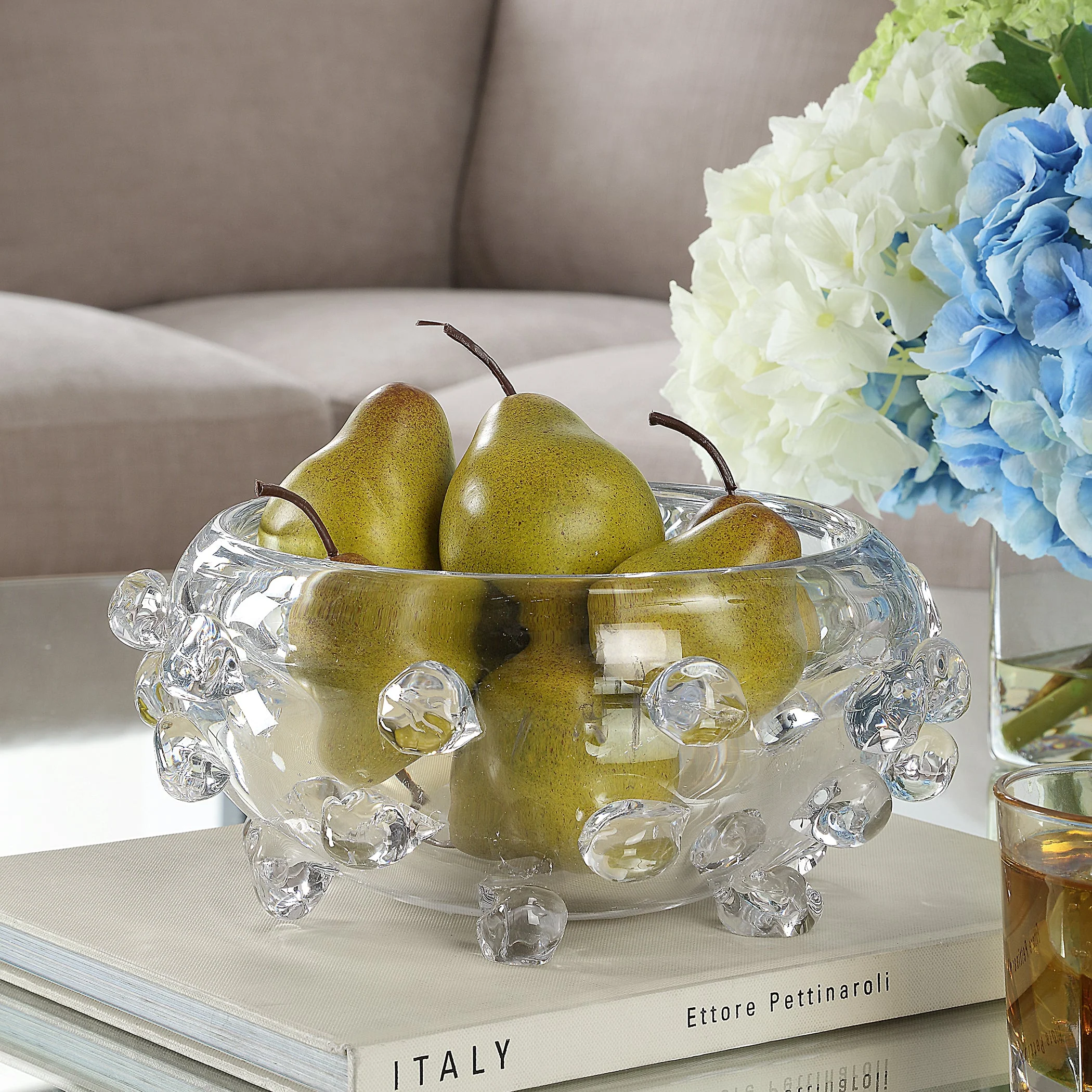 Uttermost Aura Clear Glass Bowl - Image 2