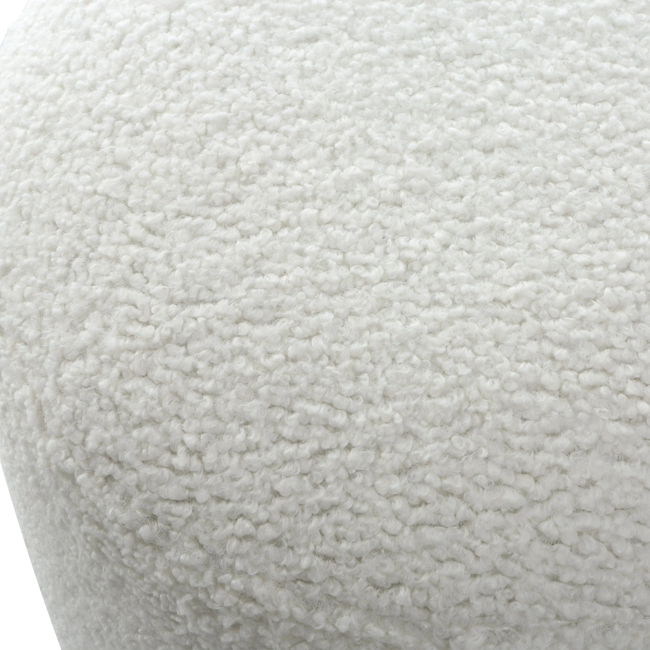 Uttermost Avila White Ottoman - Image 4