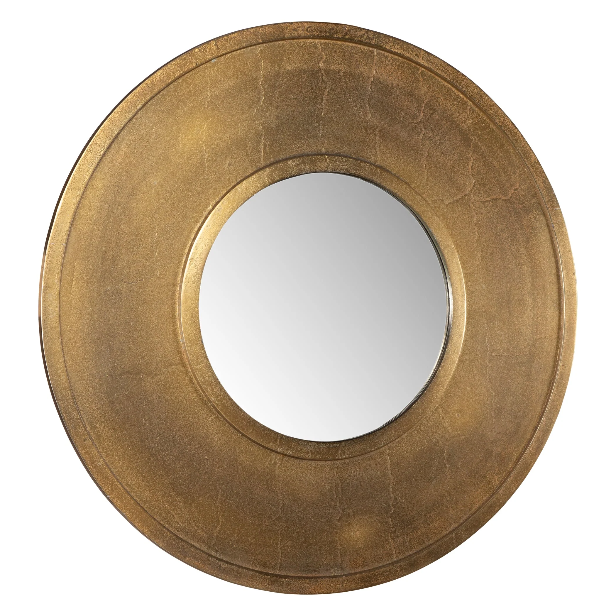 Uttermost Axel Round Brass Mirror - Image 5