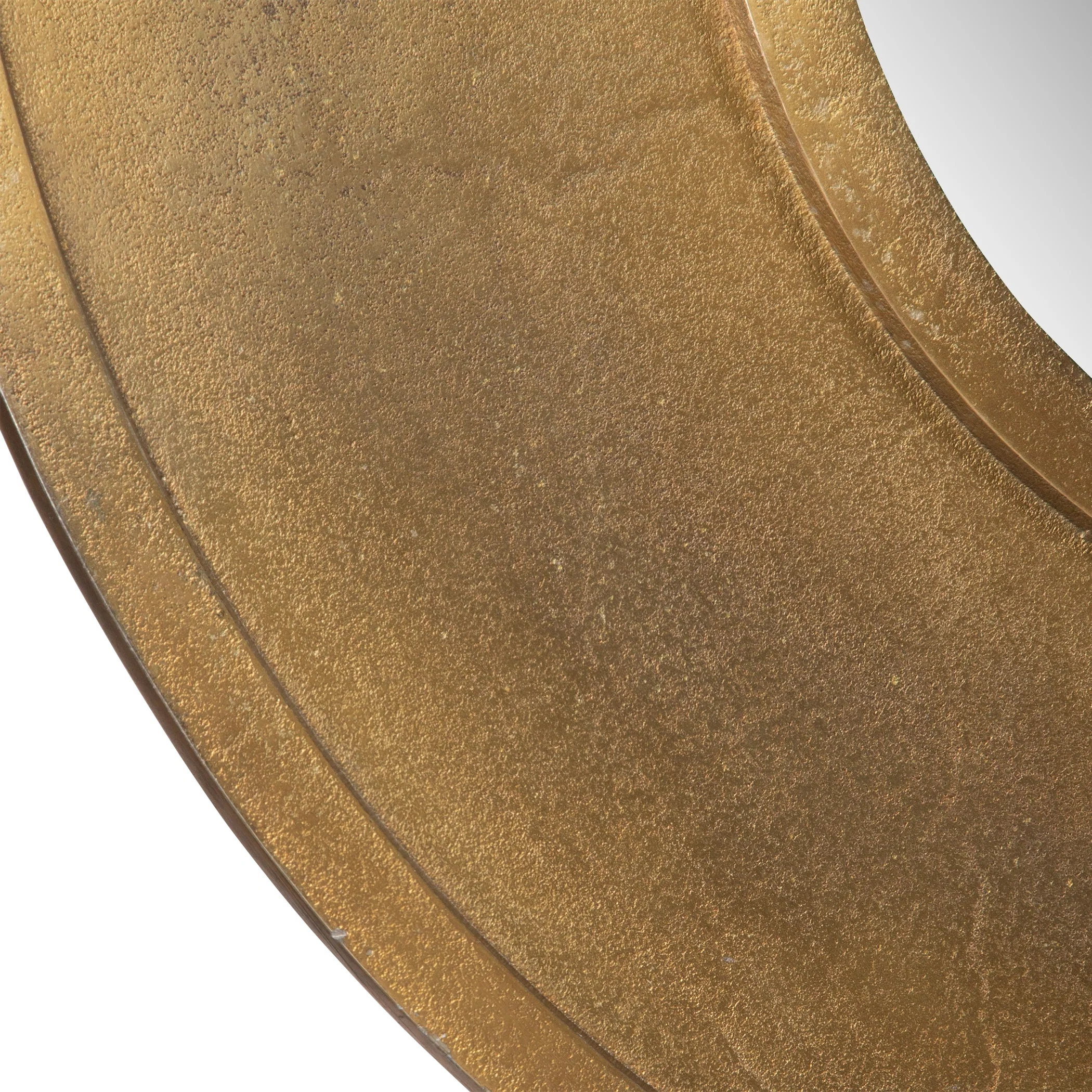 Uttermost Axel Round Brass Mirror - Image 6