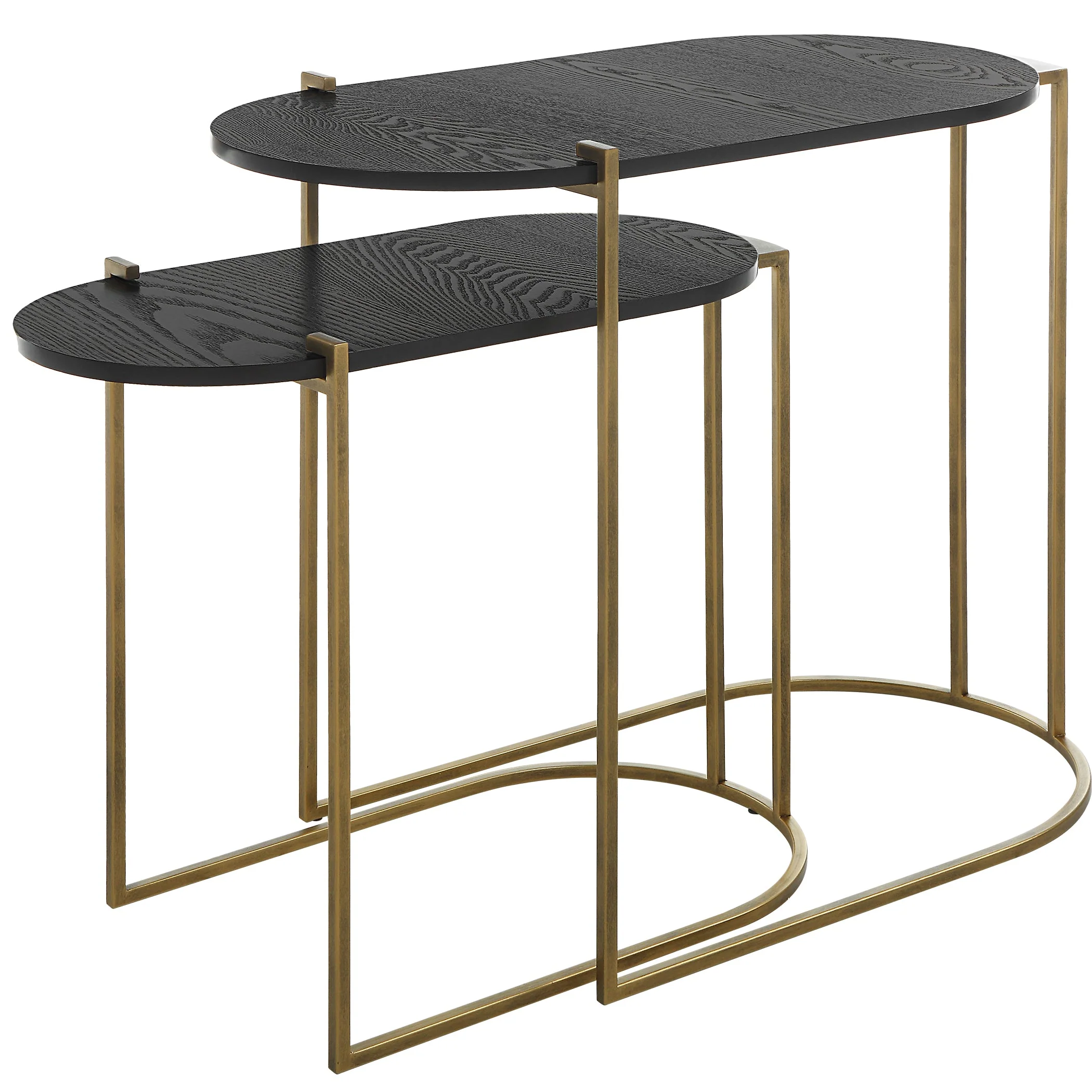 Uttermost Aztec Wood Nesting Tables, Set/2 - Image 2