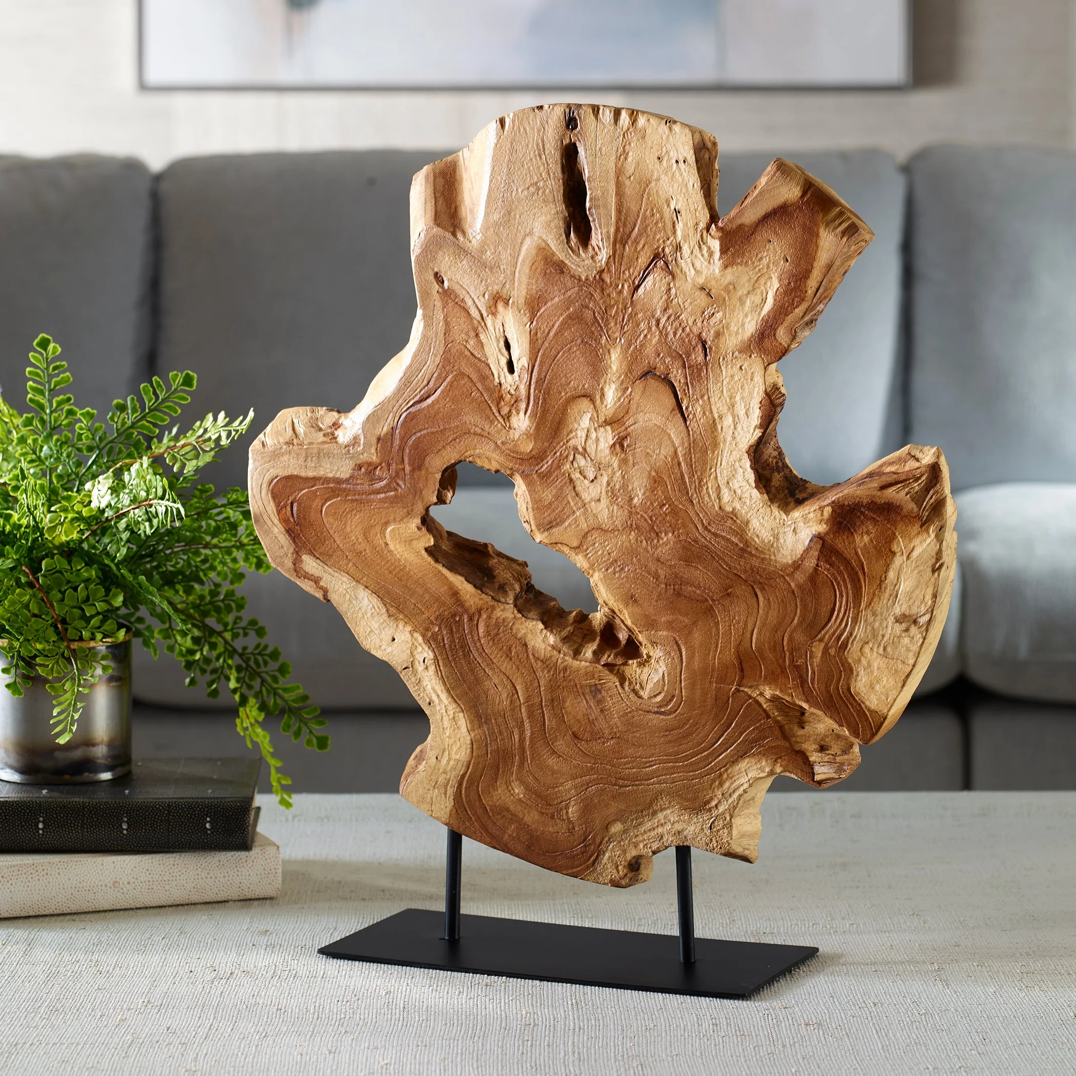 Uttermost Bahati Wood Natural Sculpture - Image 2