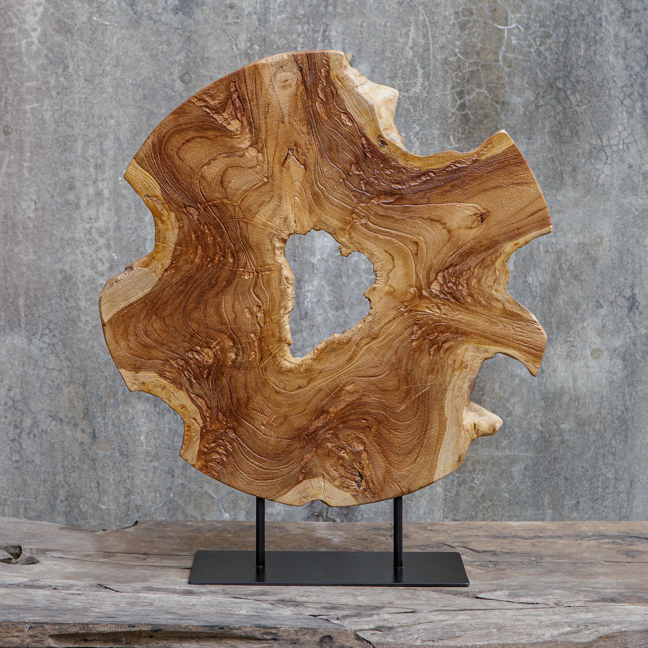 Uttermost Bahati Wood Natural Sculpture - Image 3