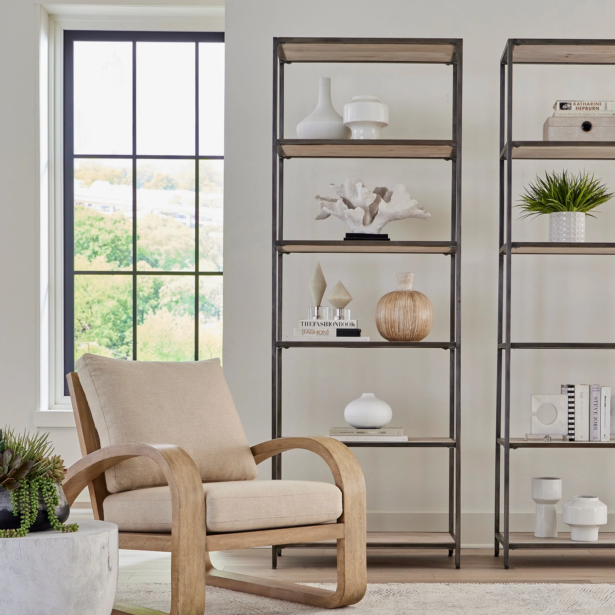 Uttermost Baldwin Industrial Etagere - Image 2