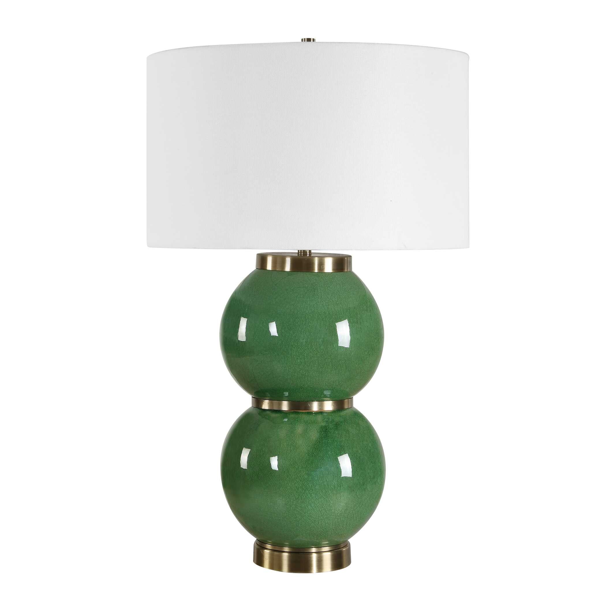 Uttermost Banner Green Spheres Table Lamp - Image 4