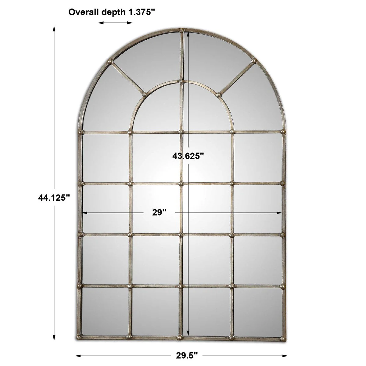 Uttermost Barwell Arch Mirror - Image 3