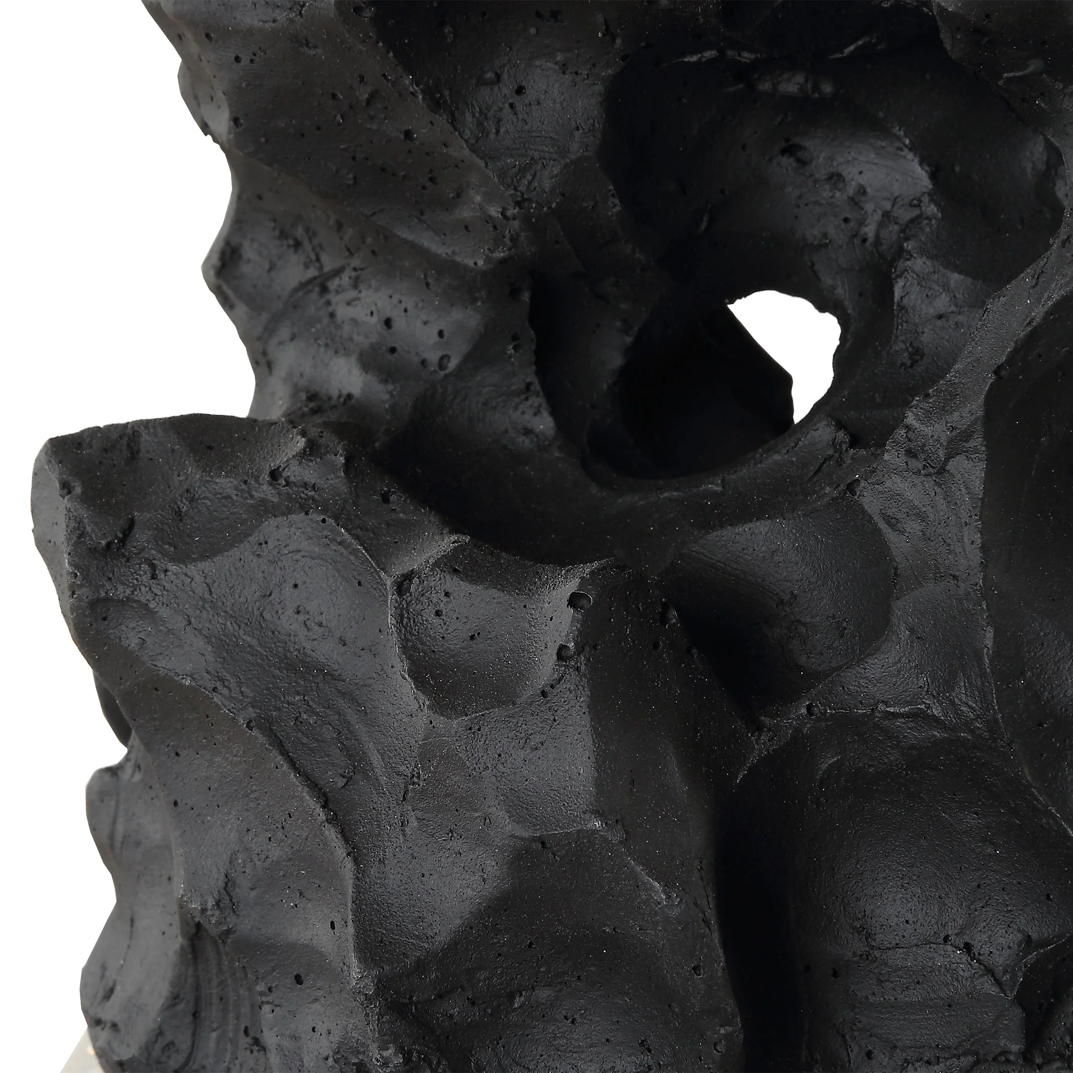 Uttermost Basalt Black Stone Table Lamp - Image 10