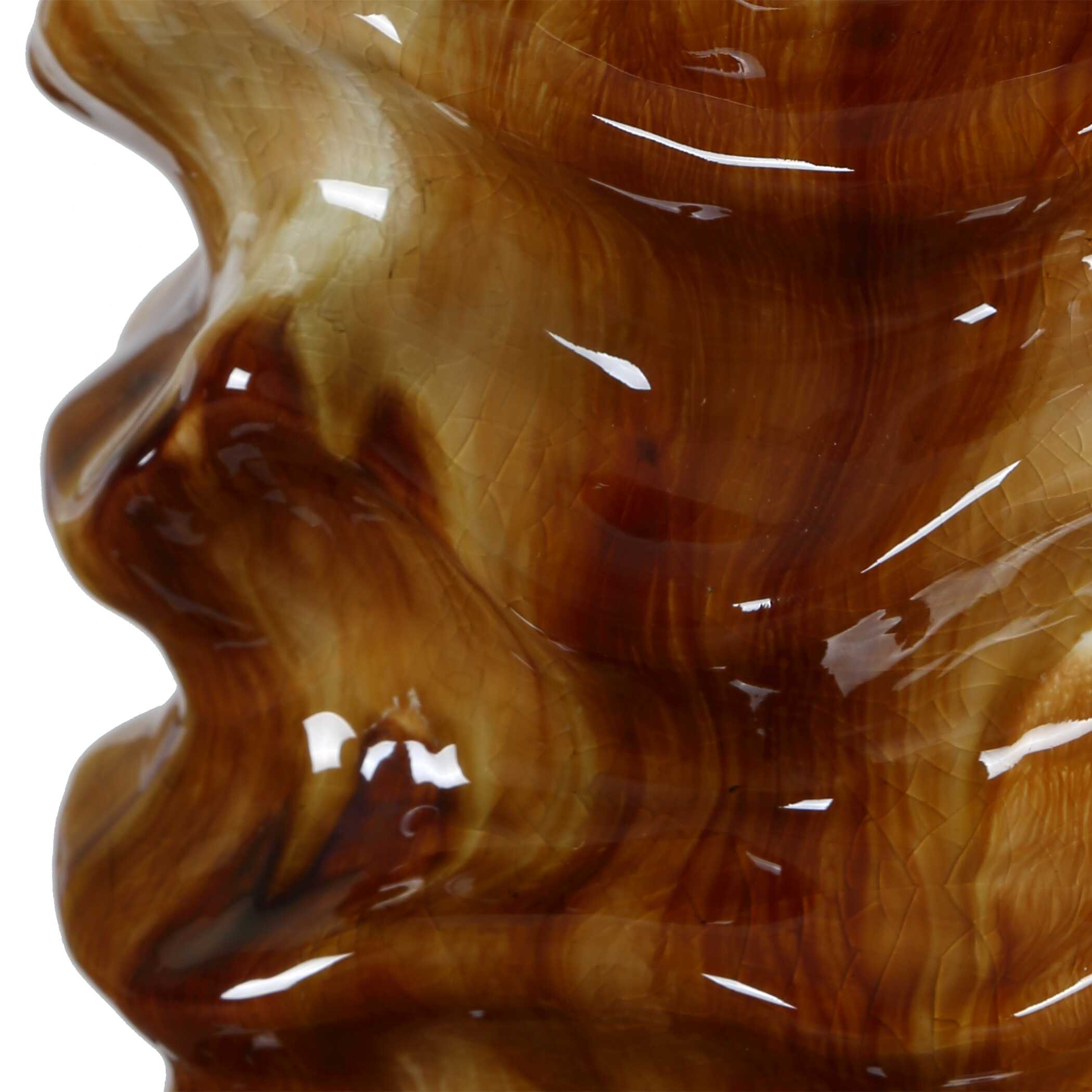Uttermost Bassa Brown Cream Glazed Table Lamp - Image 6
