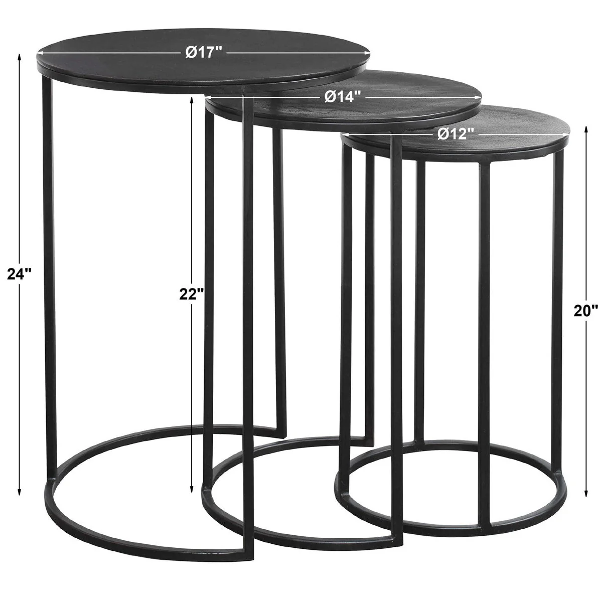 Beaumont Nesting Tables - Set of 3 - Image 5