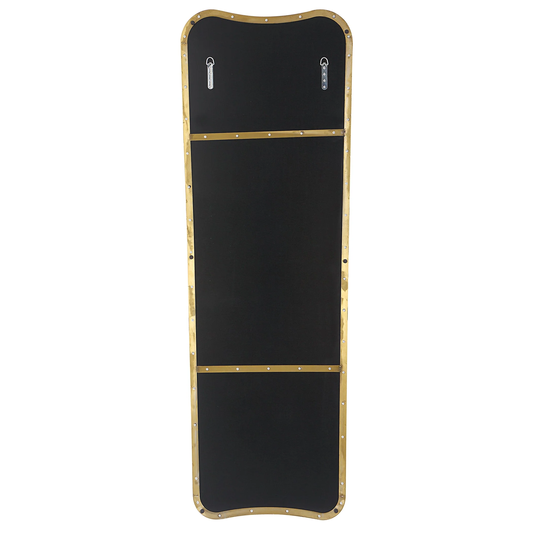 Uttermost Belvoir Large Antique Brass Mirror - Image 7
