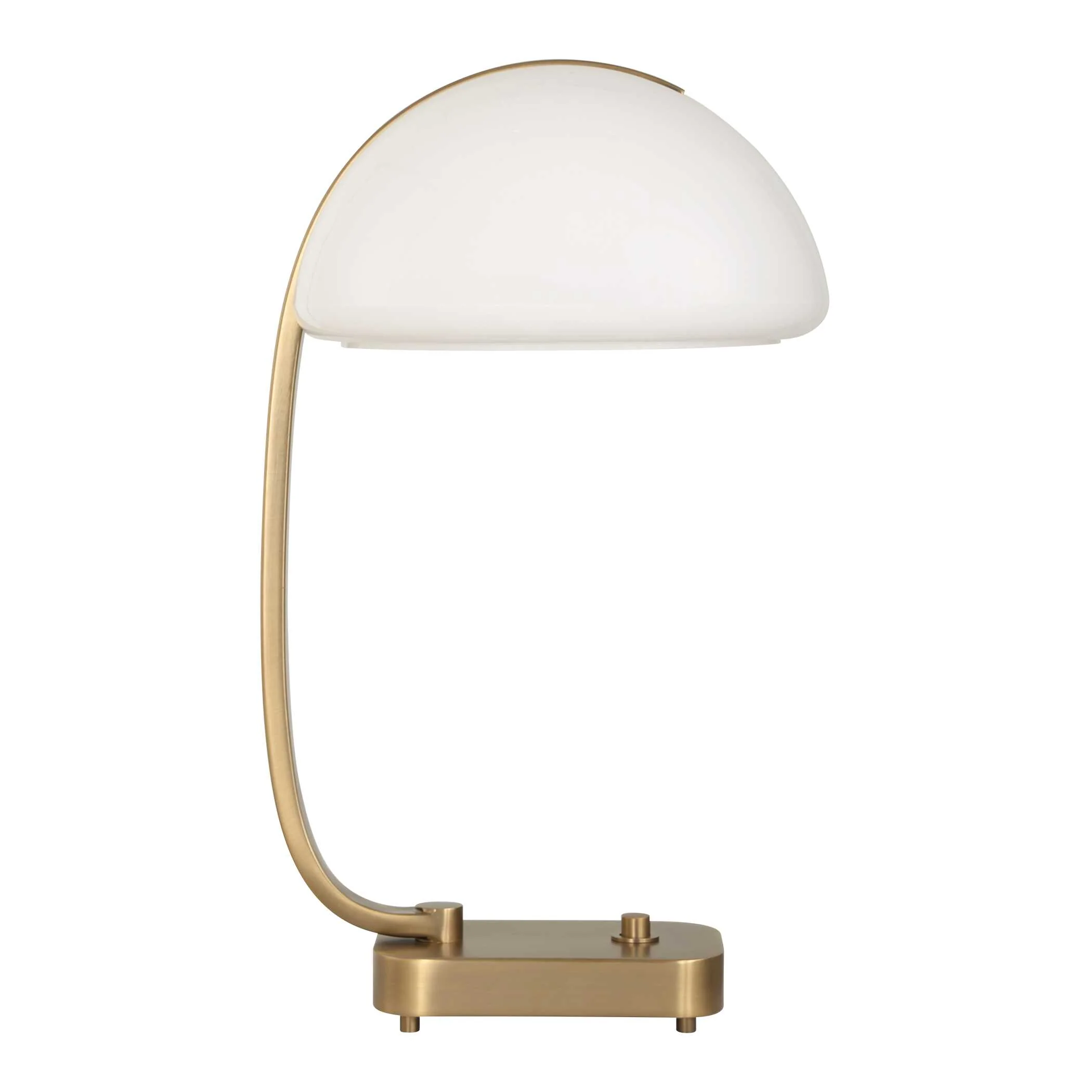 Uttermost Bend The Rules Brass Desk Lamp - Image 8