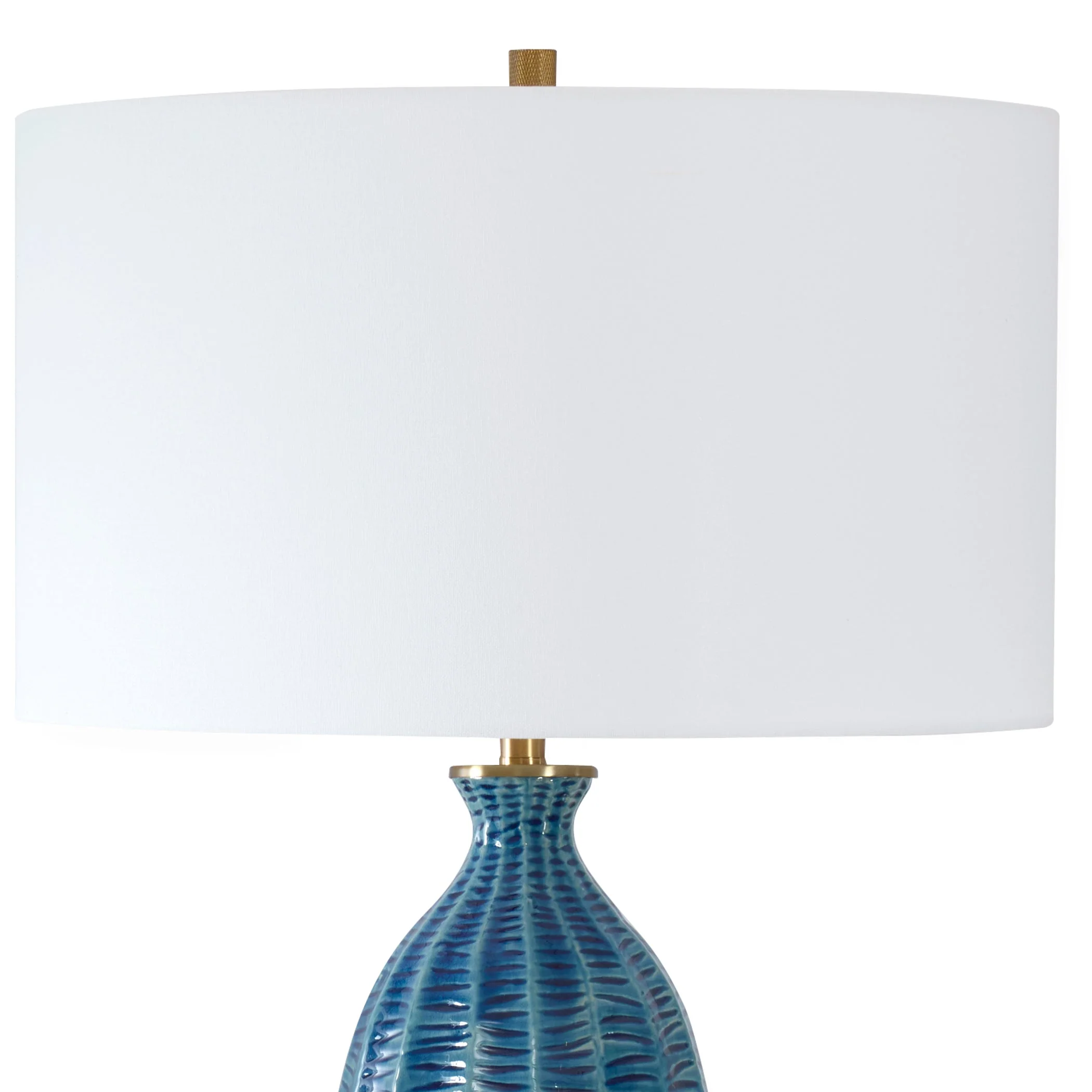Uttermost Bixby Blue Table Lamp - Image 6