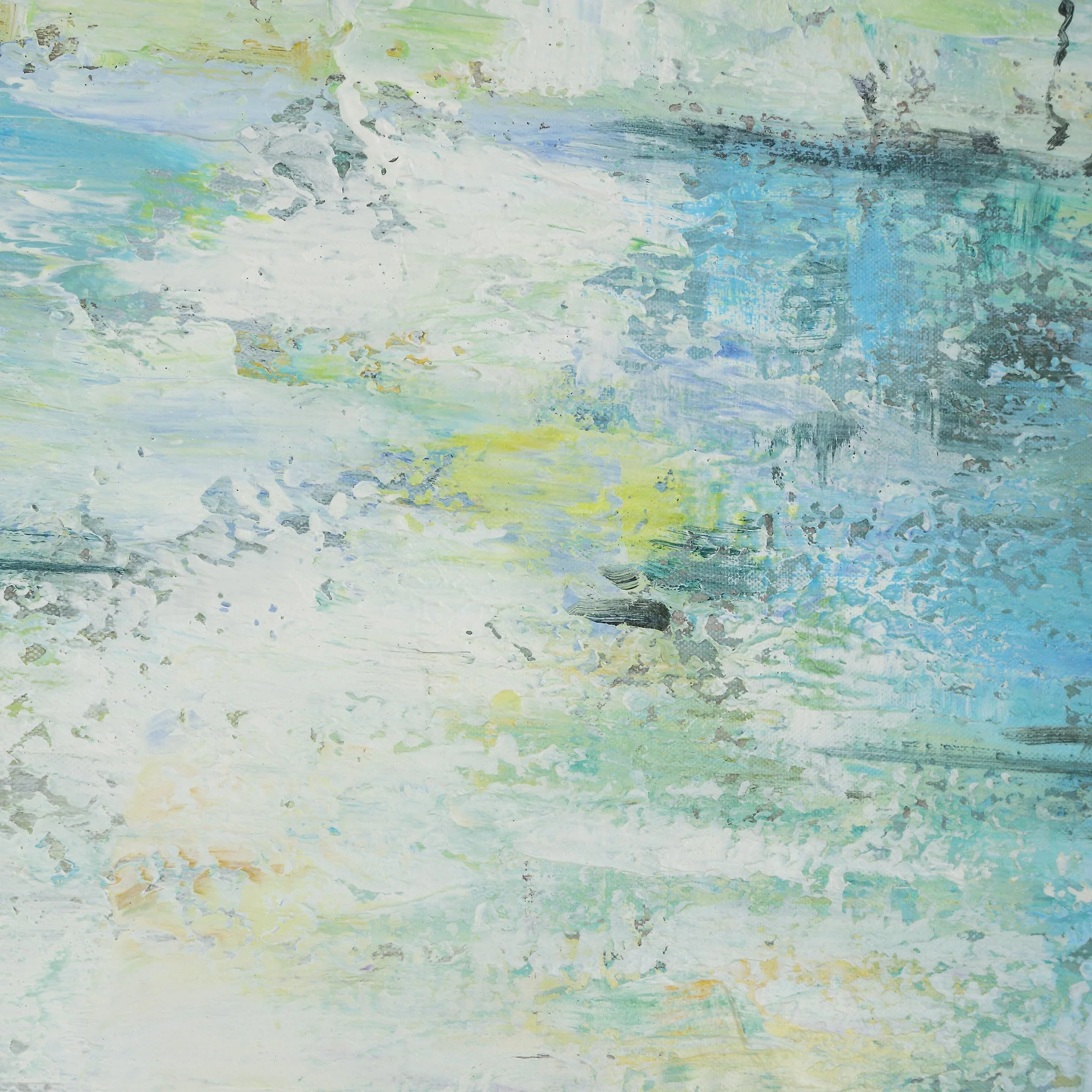 Uttermost Blissful Hand Painted Abstract Art - Image 7
