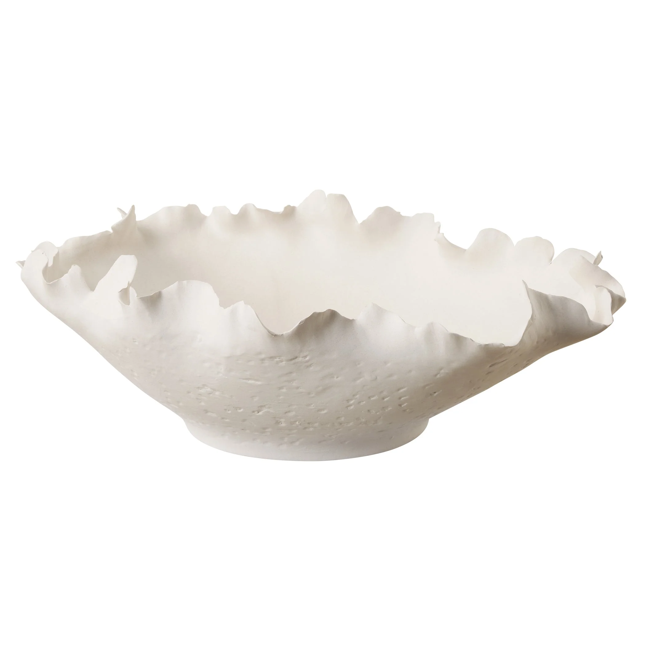 Uttermost Blossom Short Off-white Bowl - Image 5