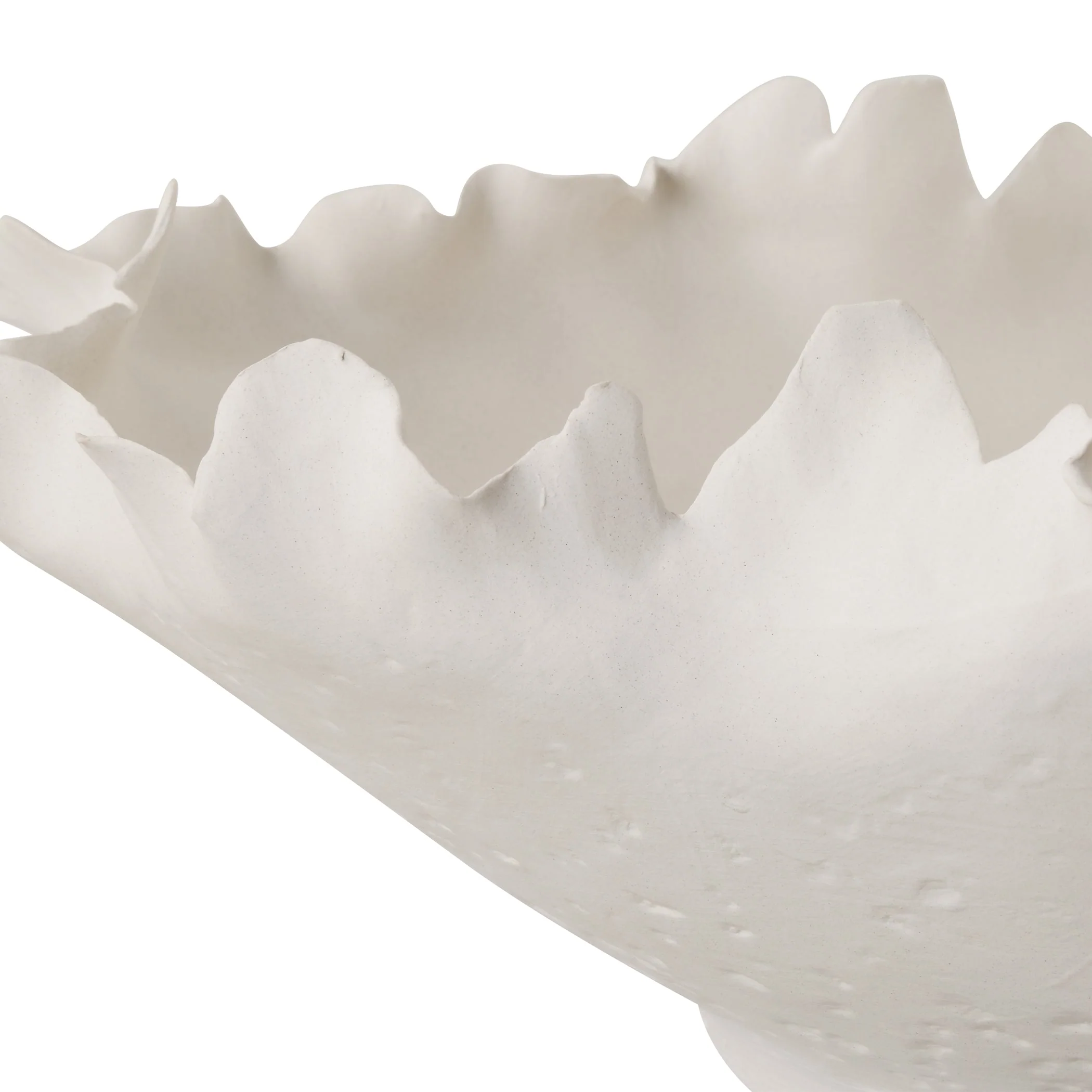 Uttermost Blossom Short Off-white Bowl - Image 6