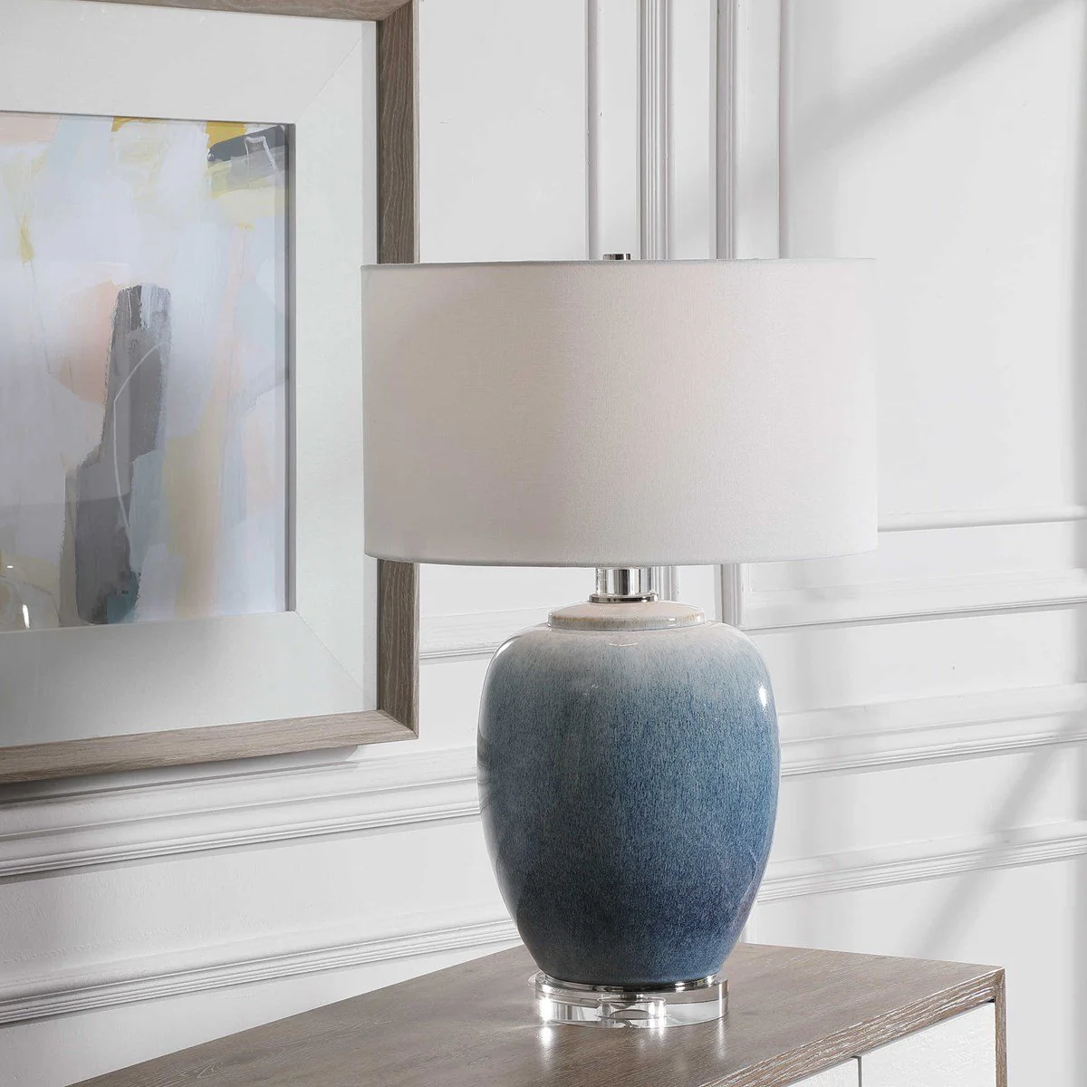 Uttermost Blue Waters Table Lamp