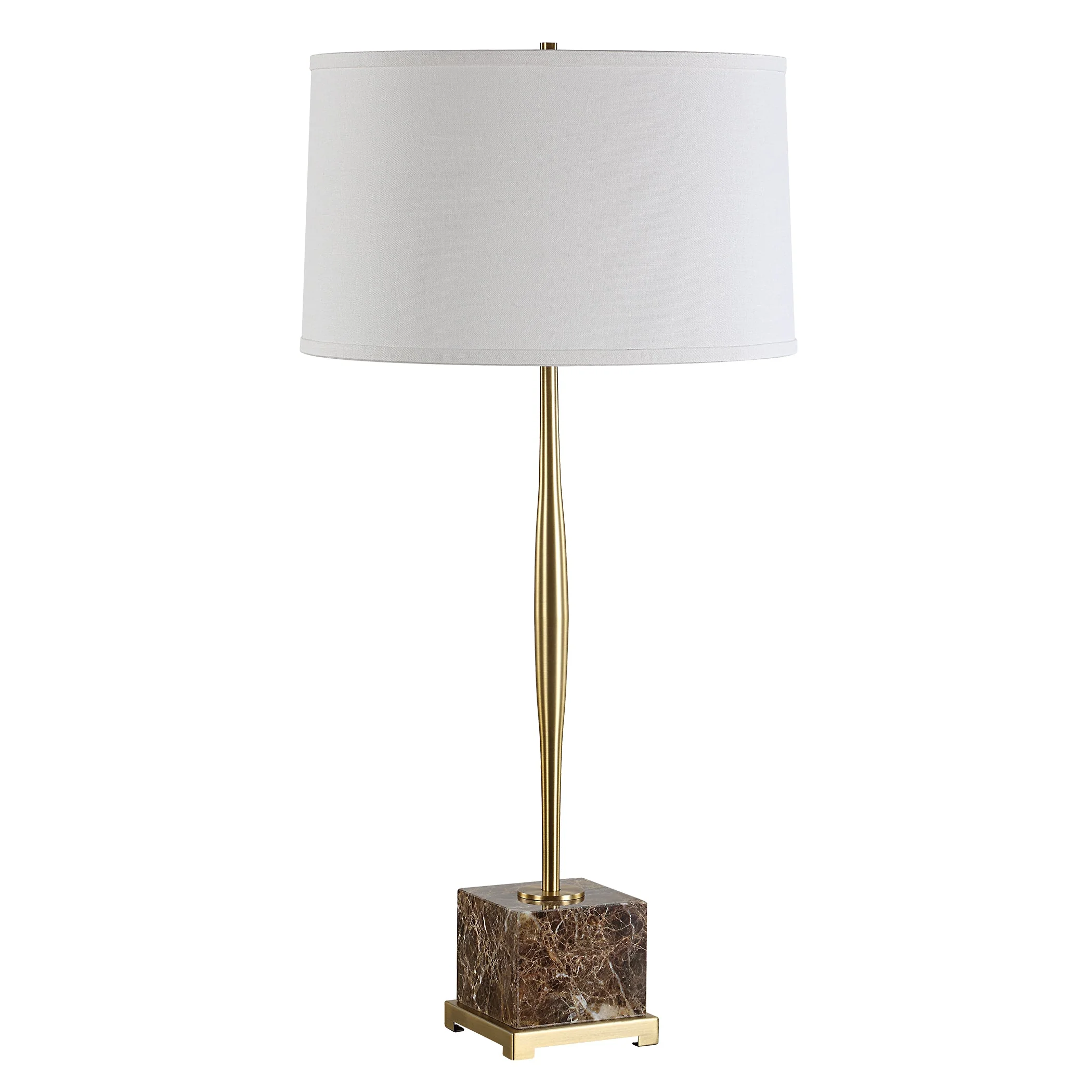 Uttermost Booker Thin Brass Table Lamp - Image 4