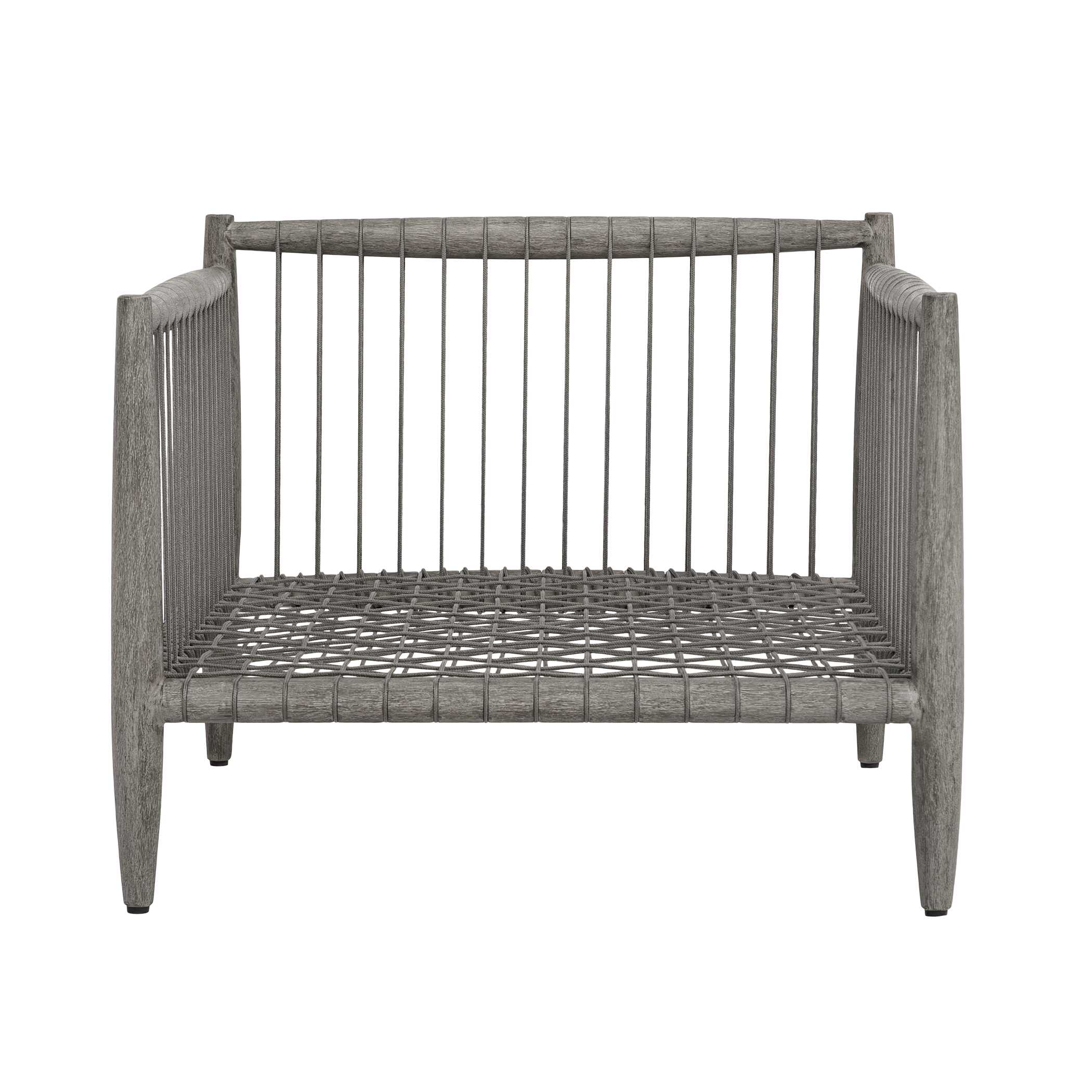 Uttermost Borneo Outdoor Dove Lounge Chair - Image 9