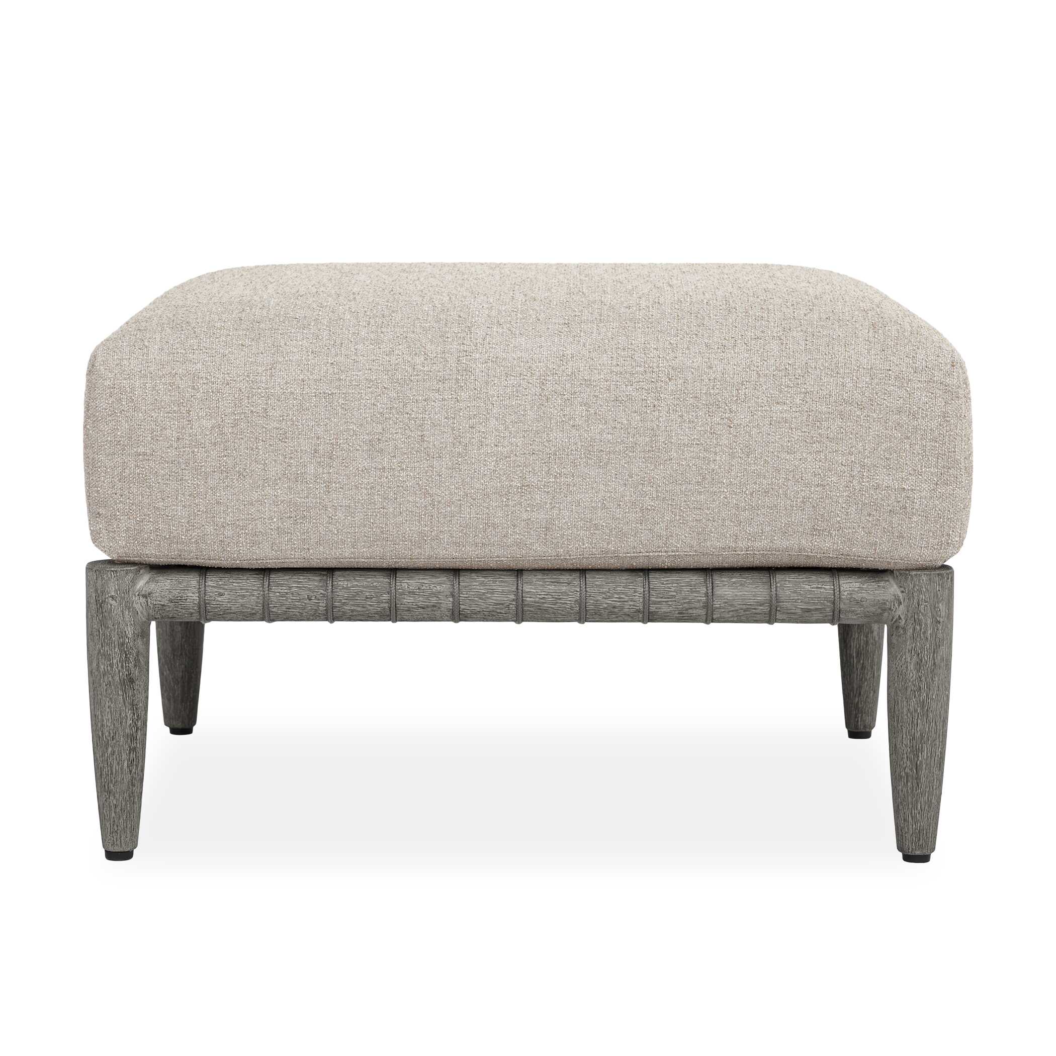Uttermost Borneo Outdoor Dove Ottoman