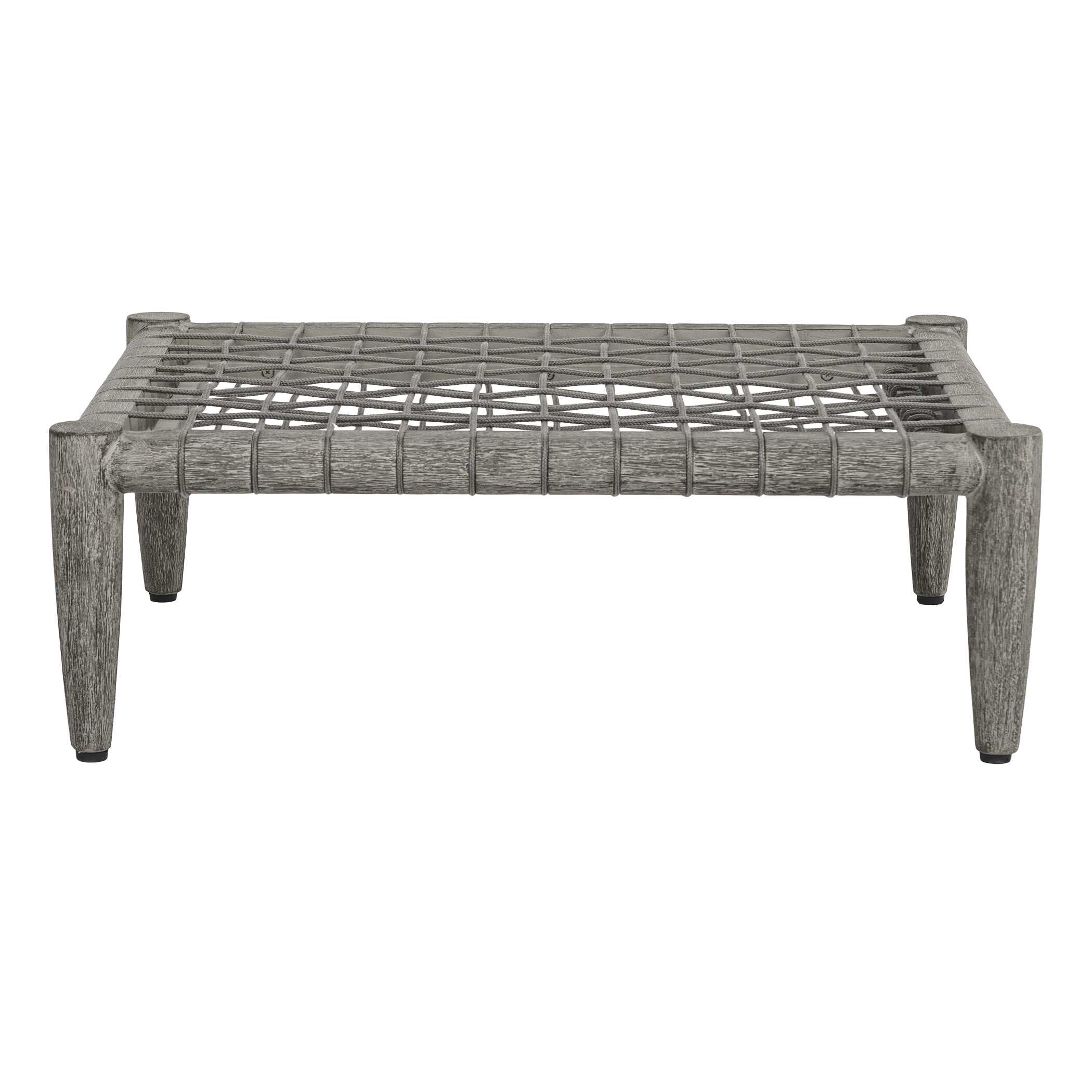 Uttermost Borneo Outdoor Dove Ottoman - Image 6
