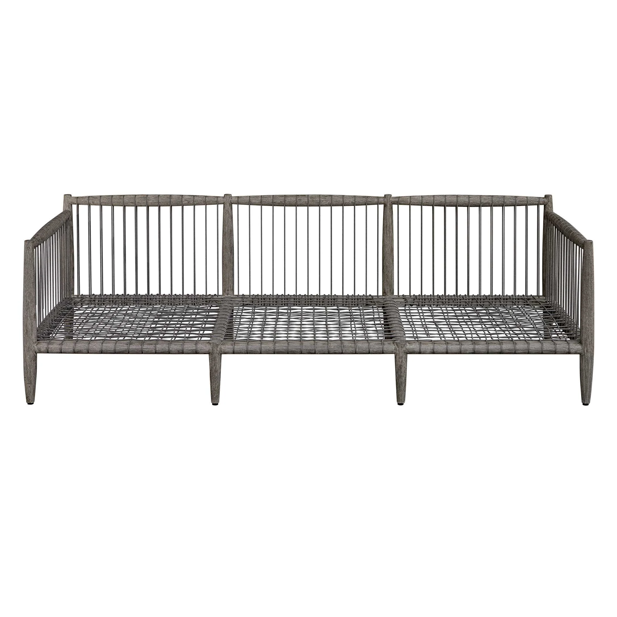 Uttermost Borneo Oyster White Outdoor Sofa - Image 15