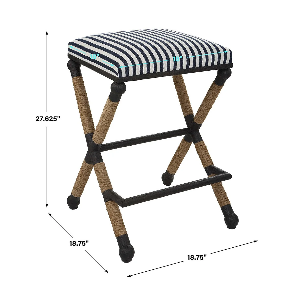 Uttermost Braddock Counter Stool - Image 9
