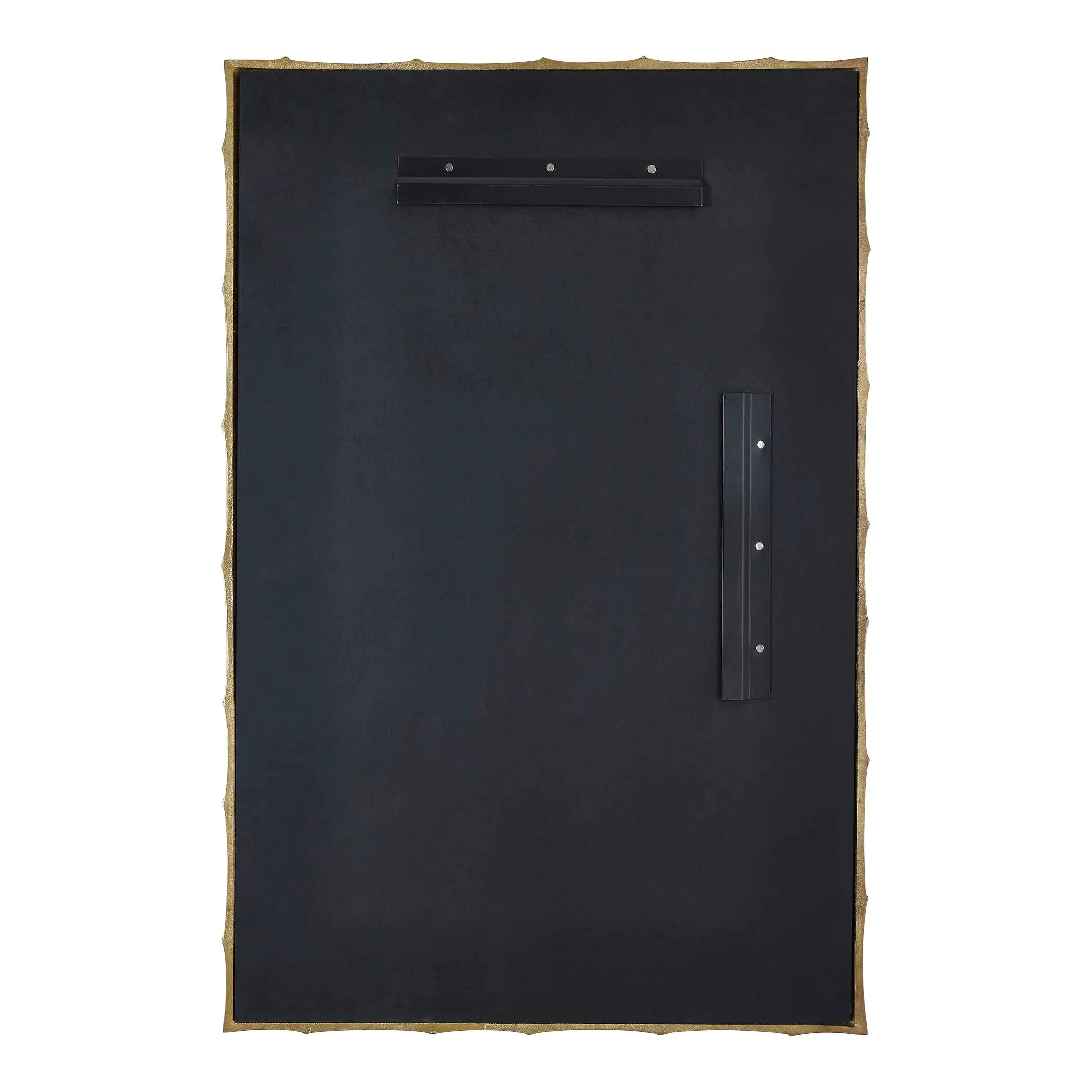 Uttermost Brass Bamboo Rectangle Mirror - Image 6