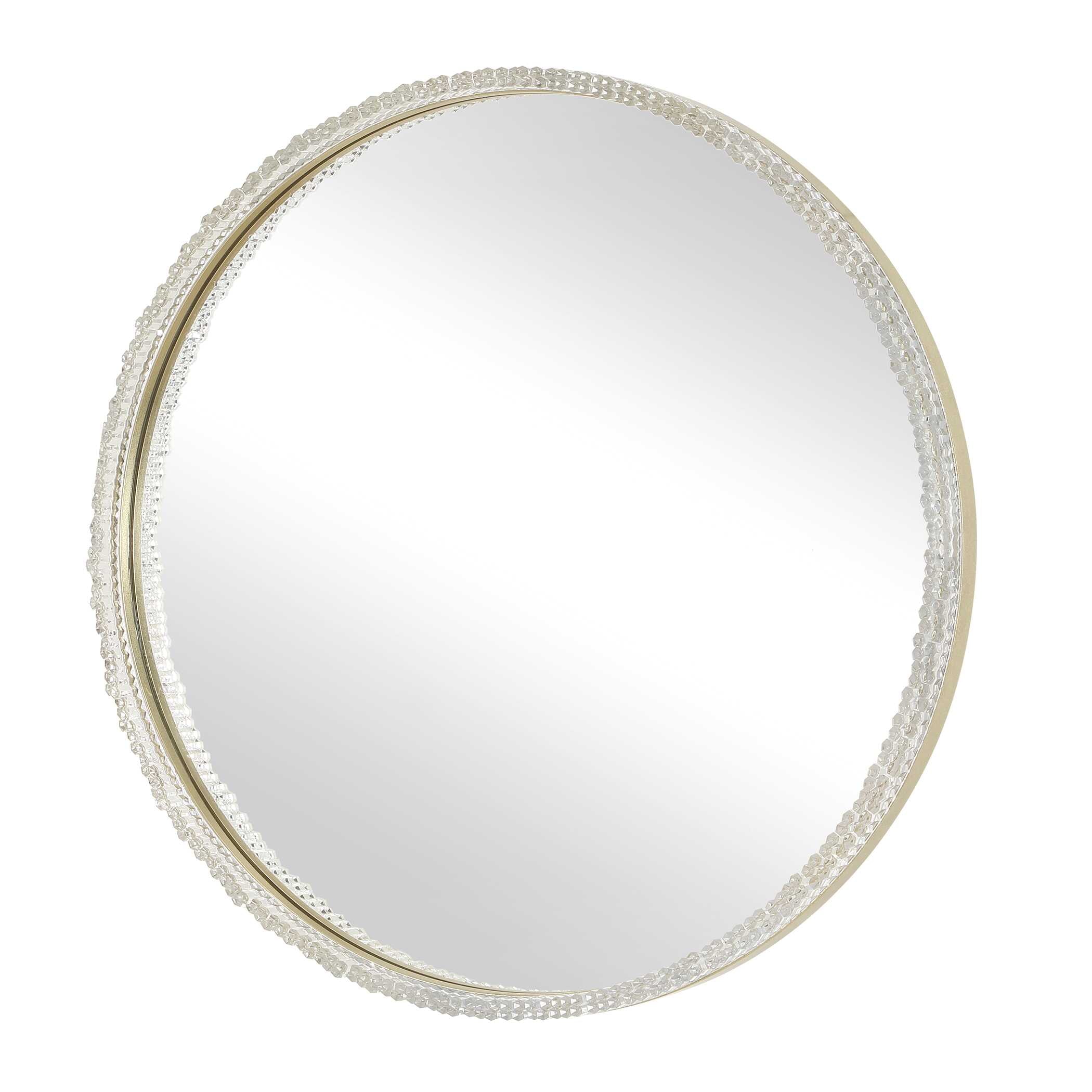 Uttermost Break The Ice Round Mirror - Image 4