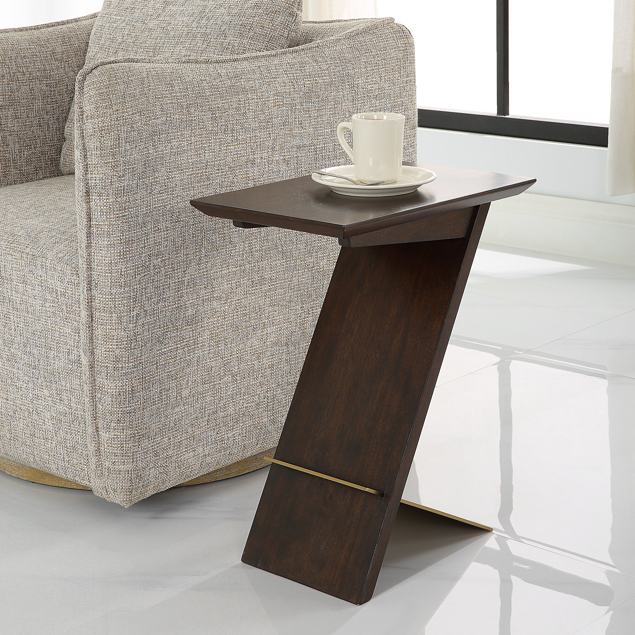 Uttermost Breakthrough Modern Accent Table - Image 2