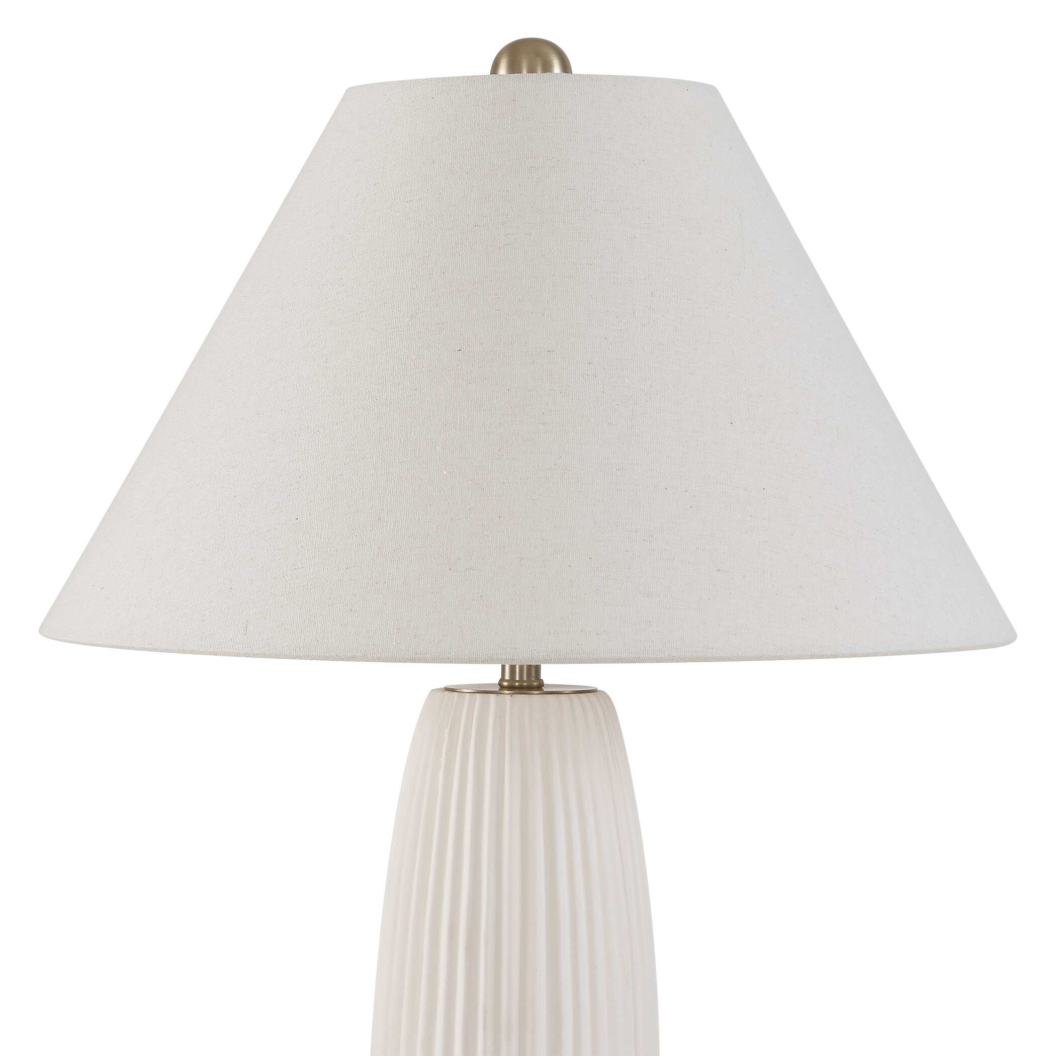 Uttermost Brinsley Ivory Table Lamp - Image 5