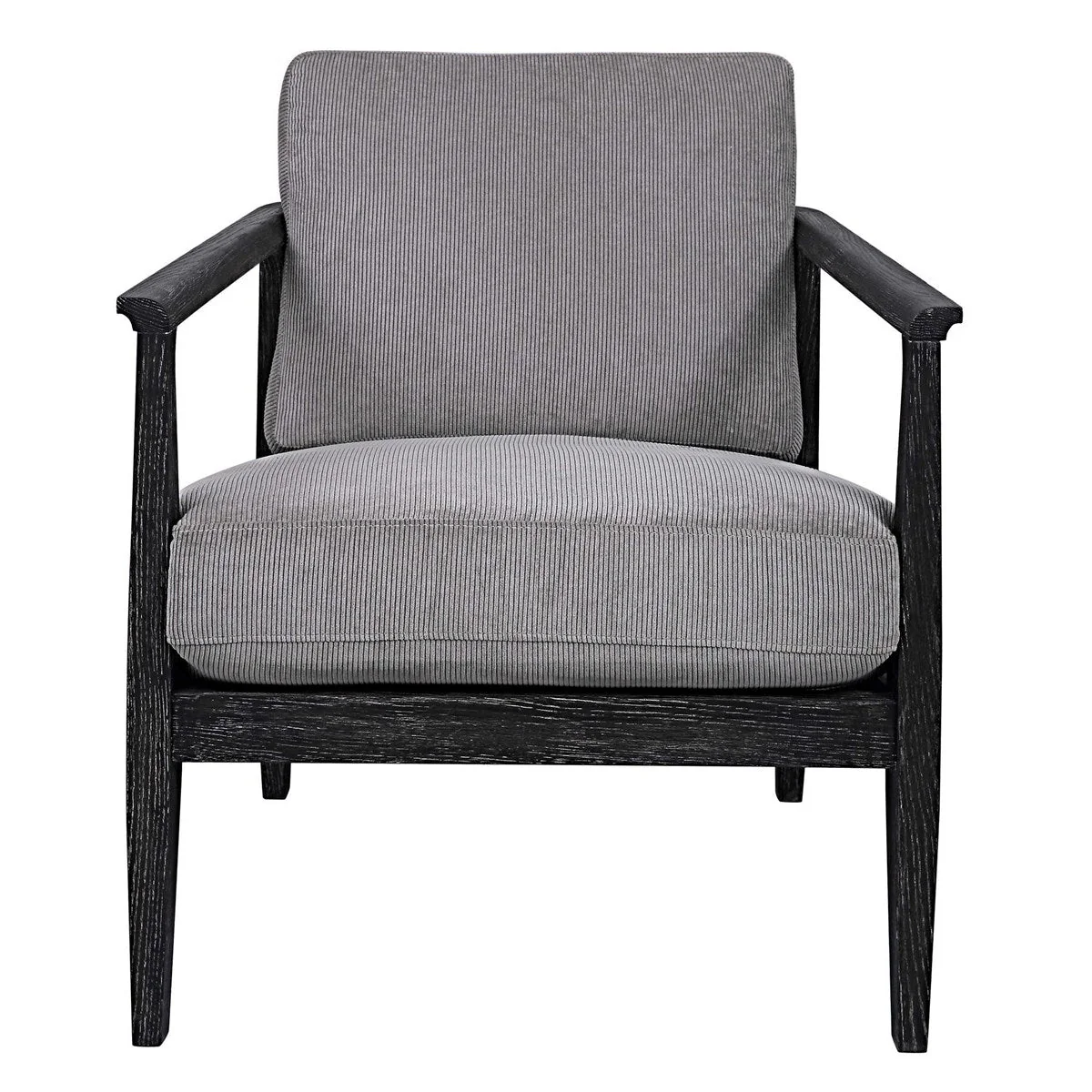 Uttermost Brunei Accent Chair, Gray - Image 2