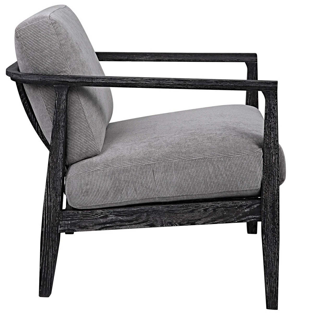 Uttermost Brunei Accent Chair, Gray - Image 4