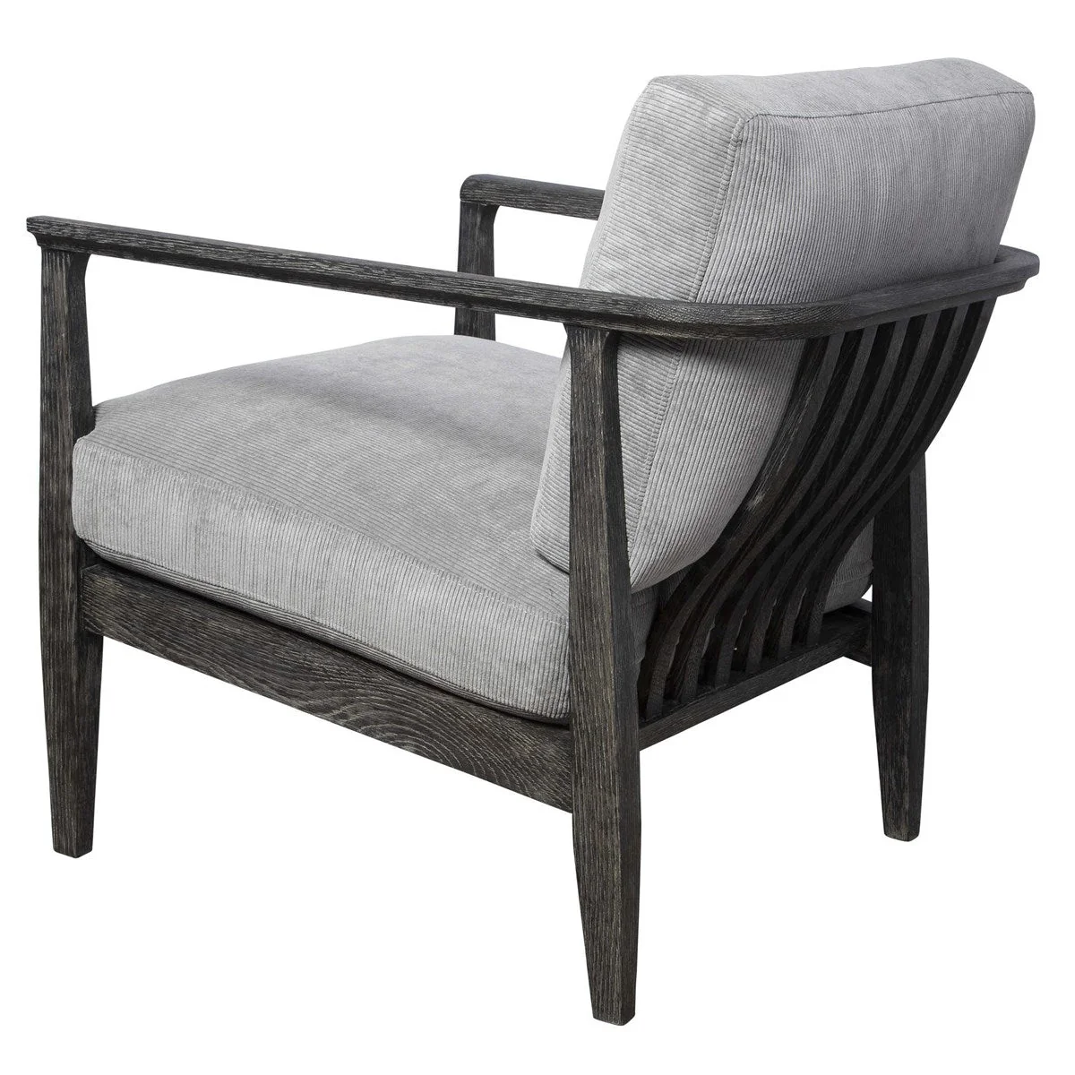 Uttermost Brunei Accent Chair, Gray - Image 5